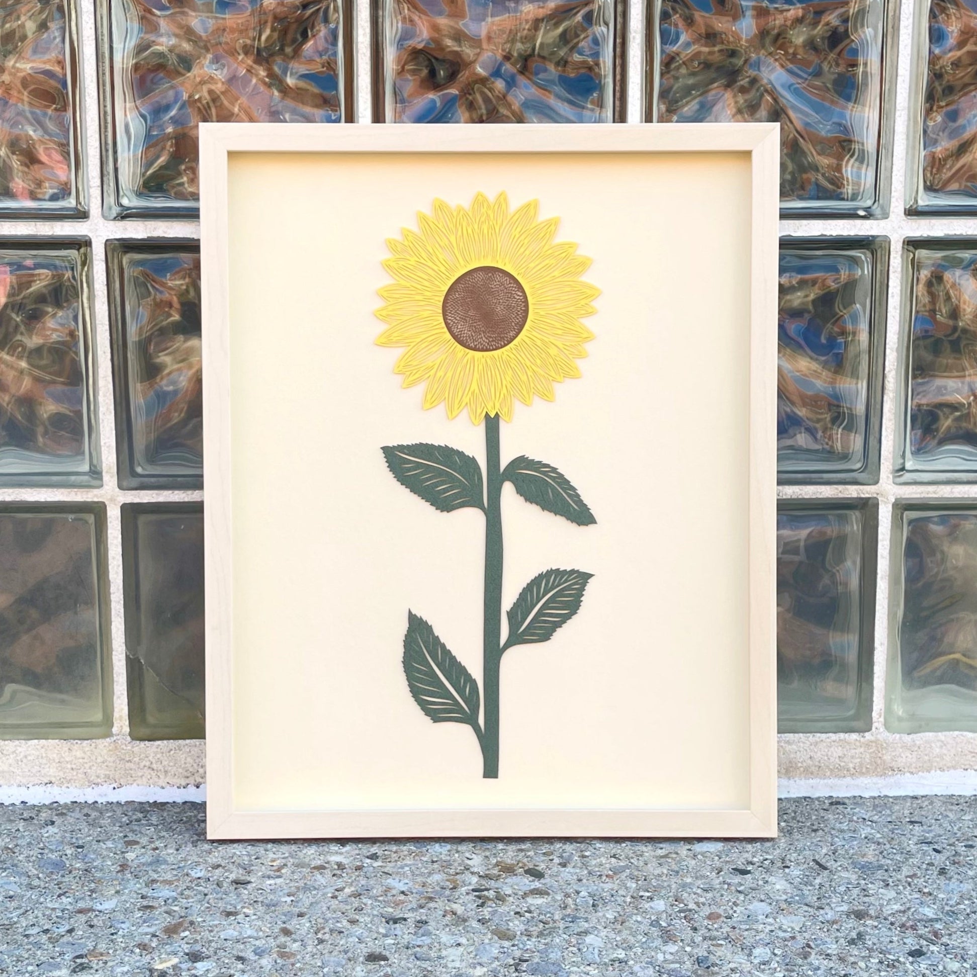 Sunflower Papercutting