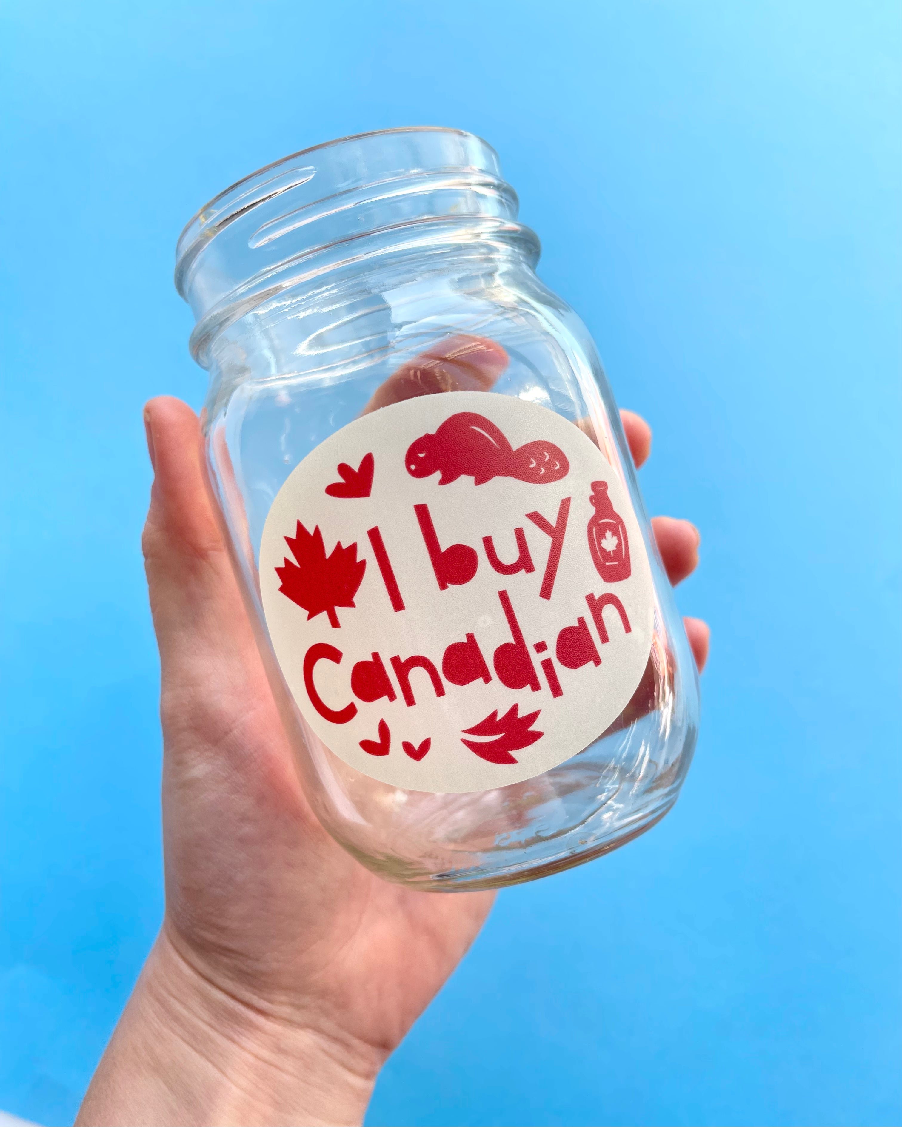 I buy Canadian vinyl sticker