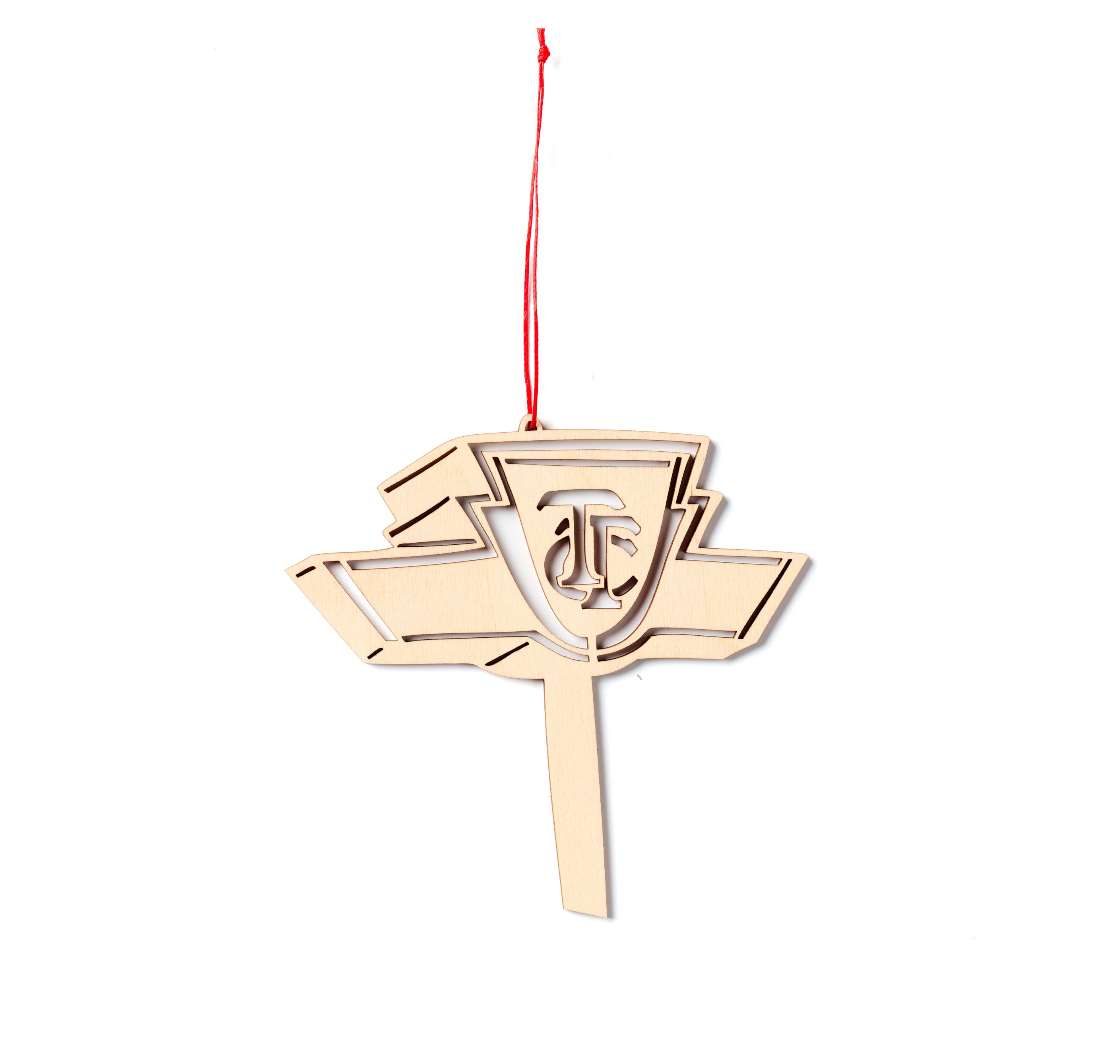TTC Collab - Transit Entrance Sign Ornament