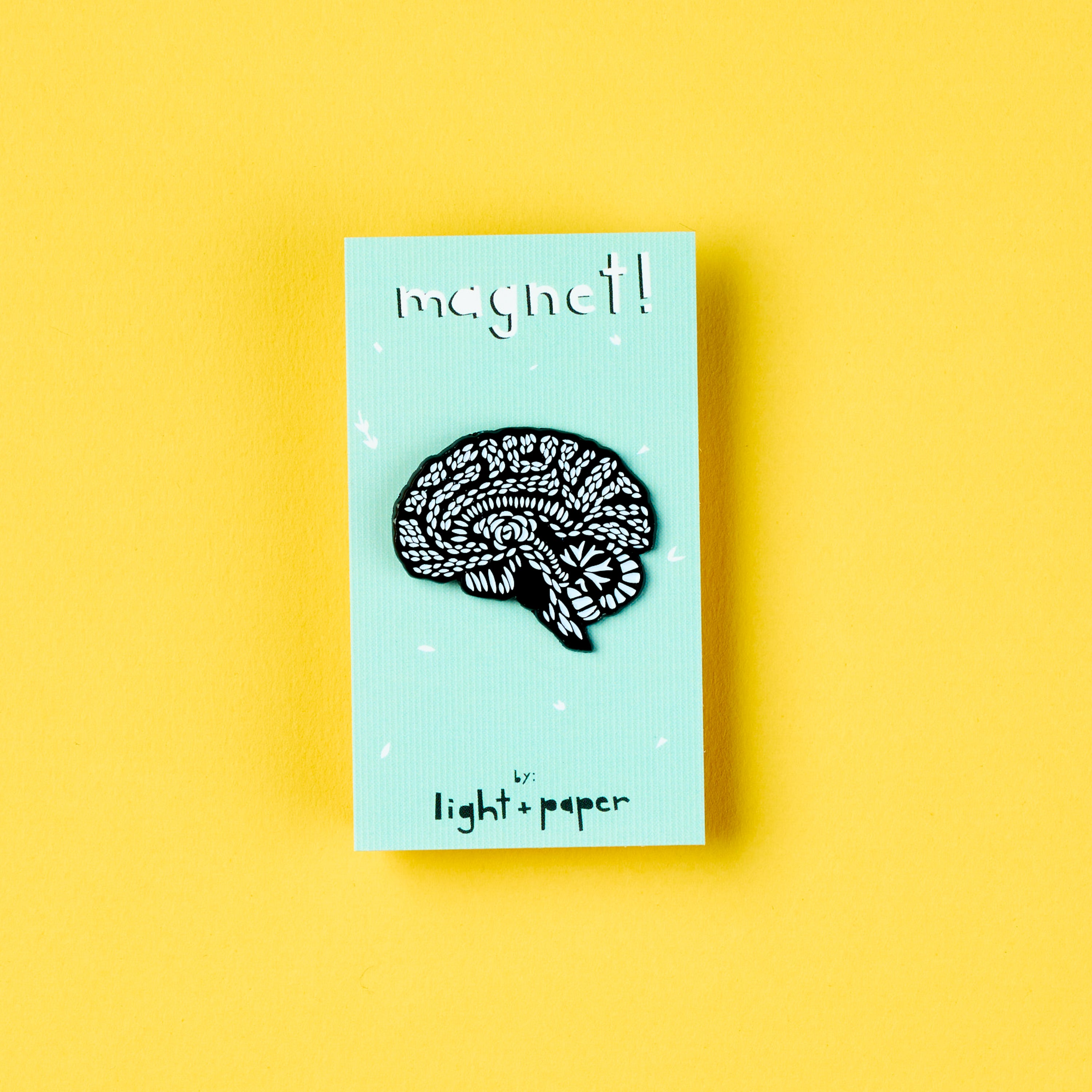 Brain Enamel Magnet