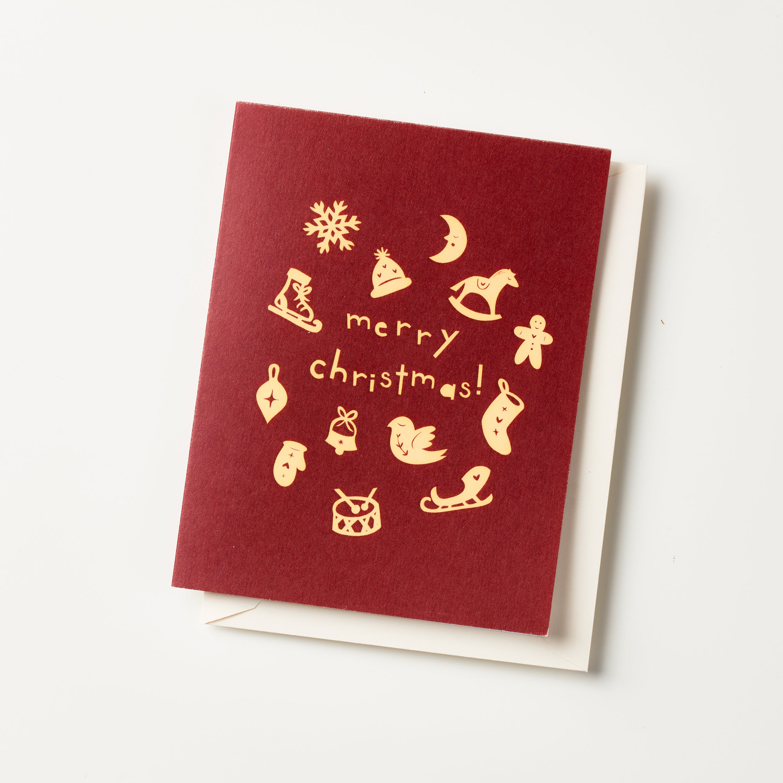 Merry Christmas Classic Greeting Card