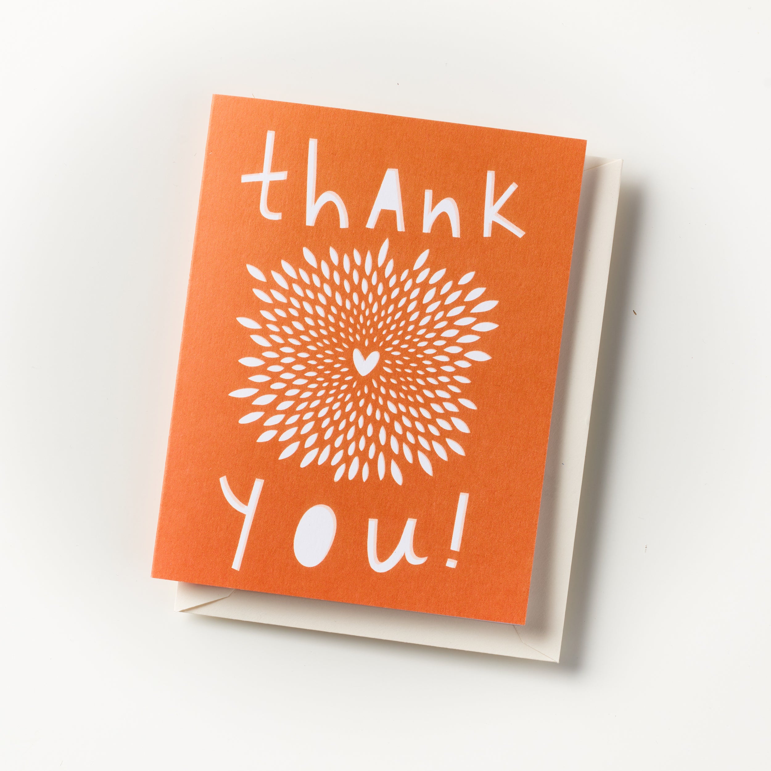 Thank You Burst Greeting Card