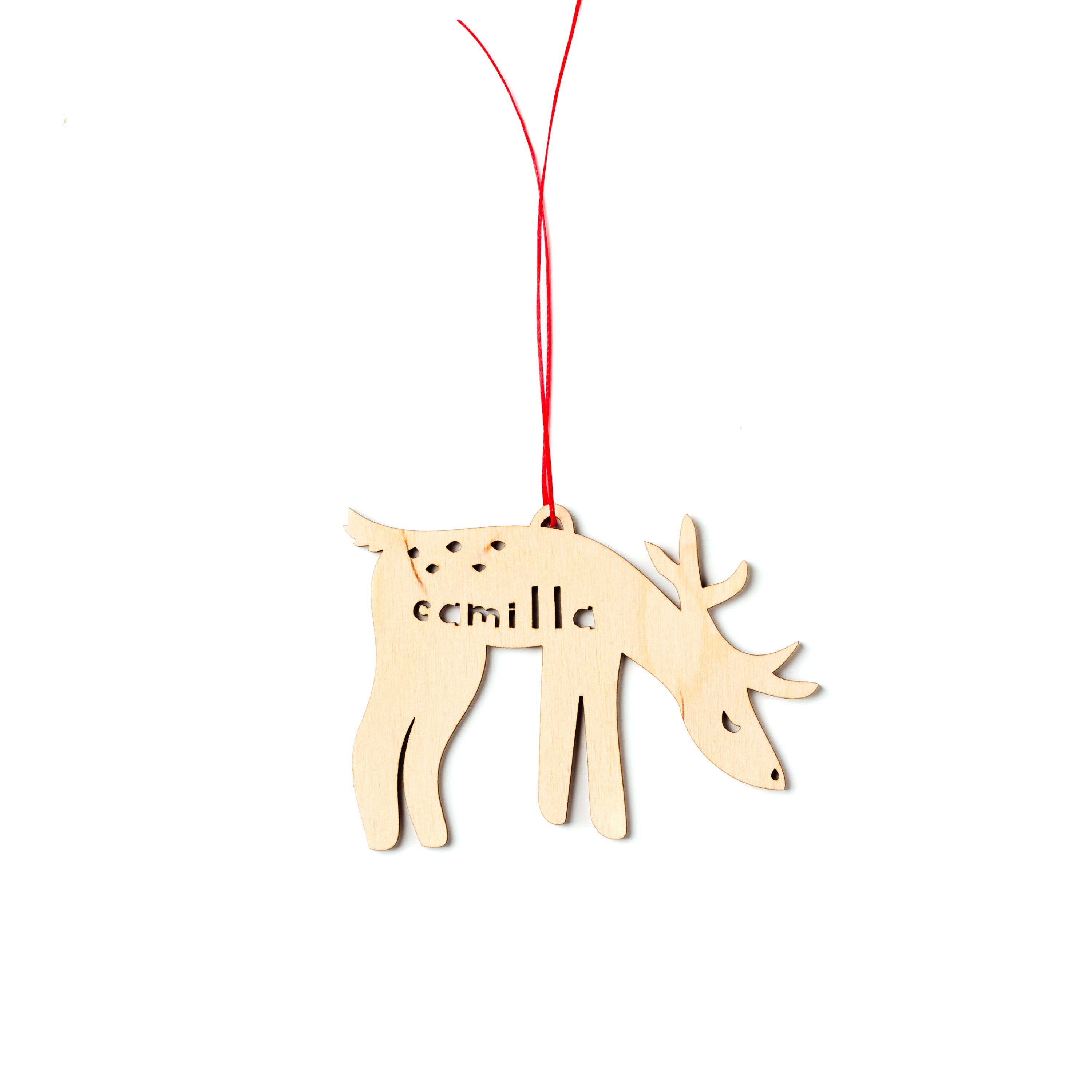 Deer Custom Ornament