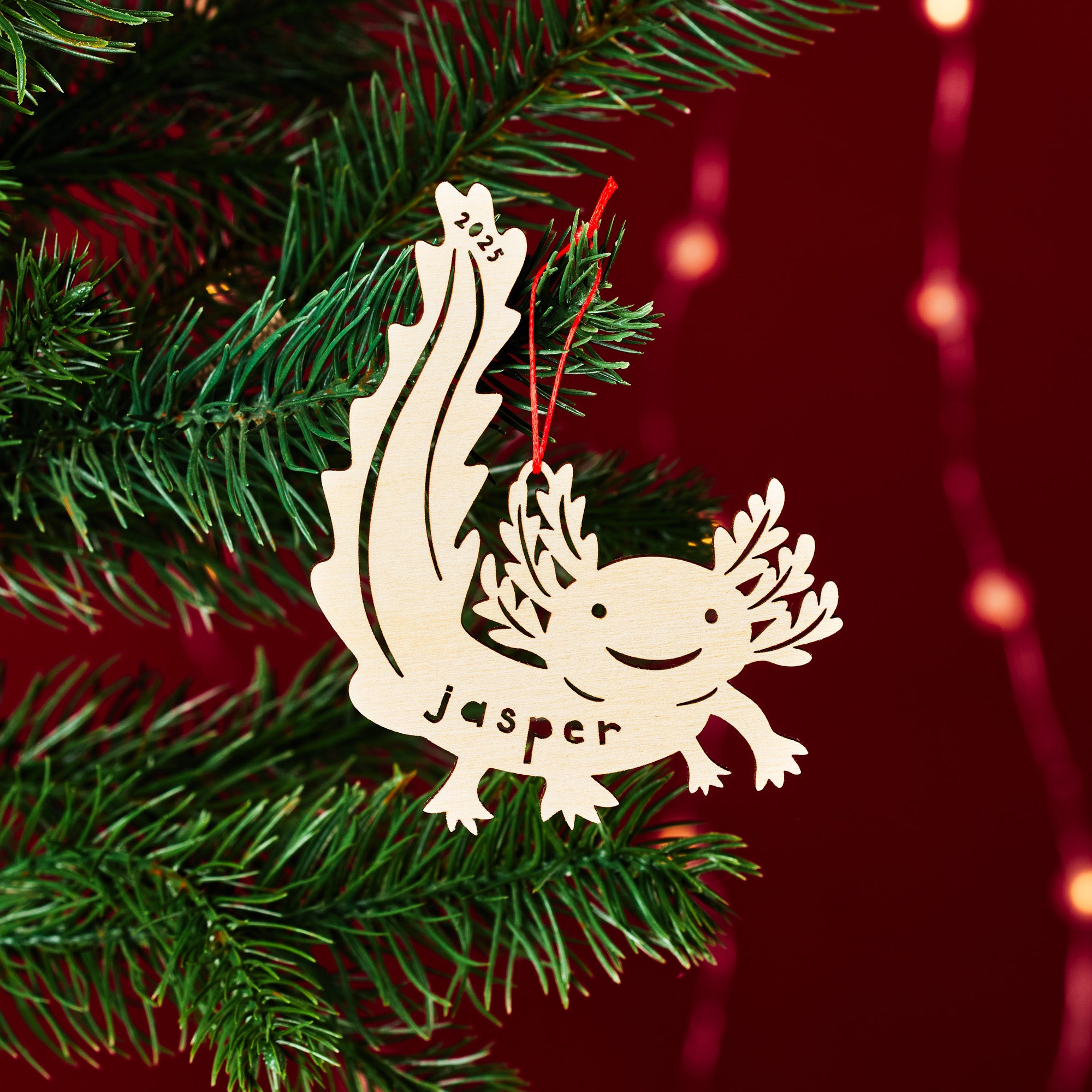 Axolotl Custom Ornament