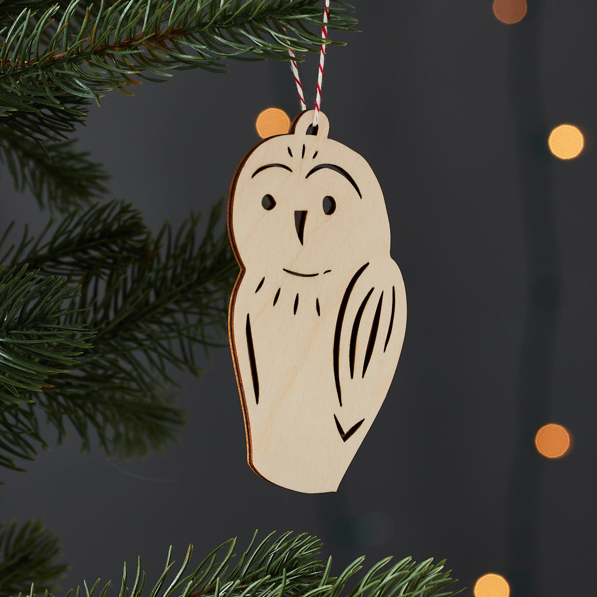 Barn Owl Ornament