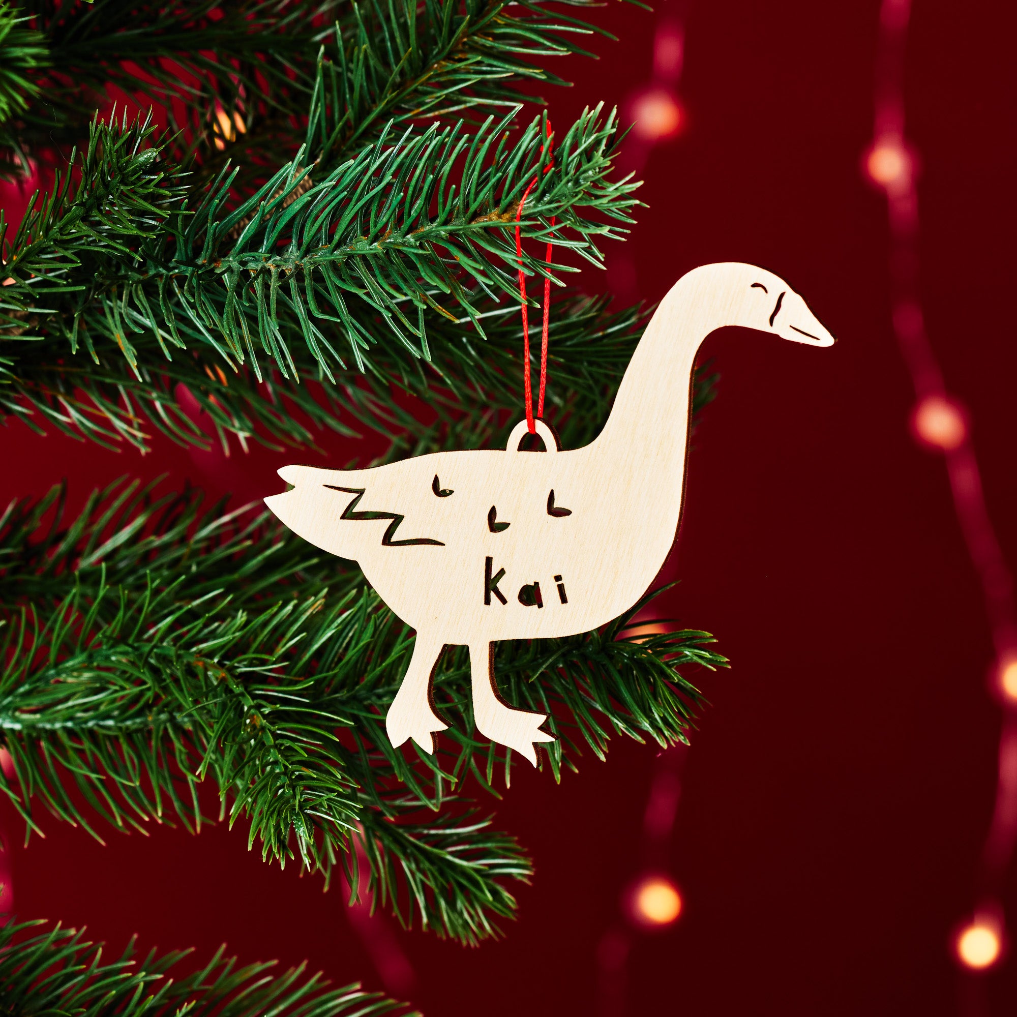 Goose Custom Ornament