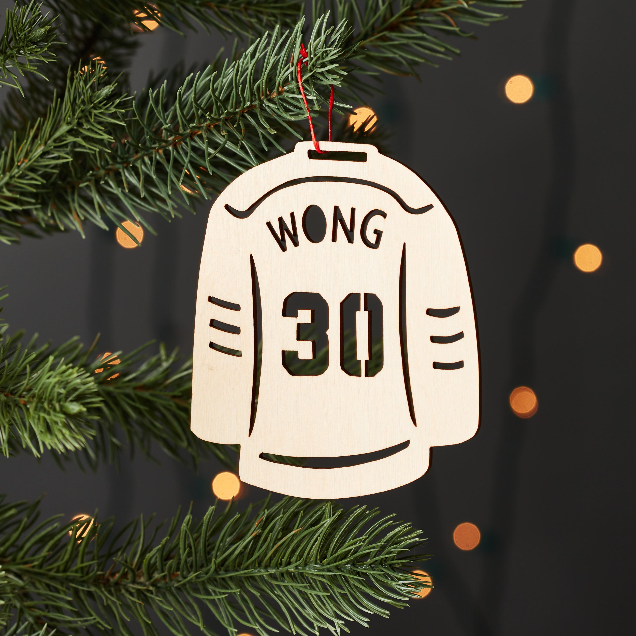 Custom Sports Jersey Ornaments (Hockey, Soccer, Baseball, football)