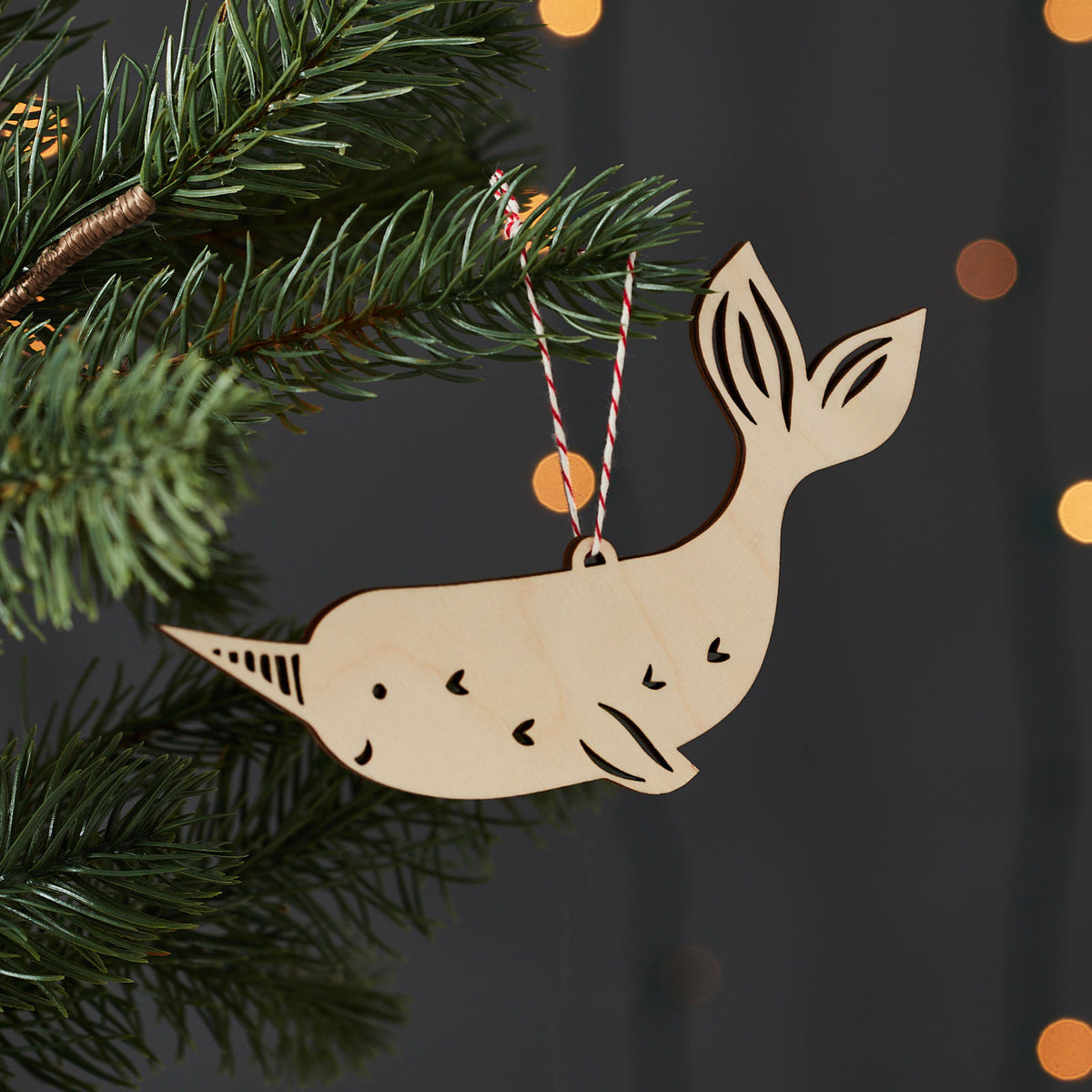 Narwhal Ornament