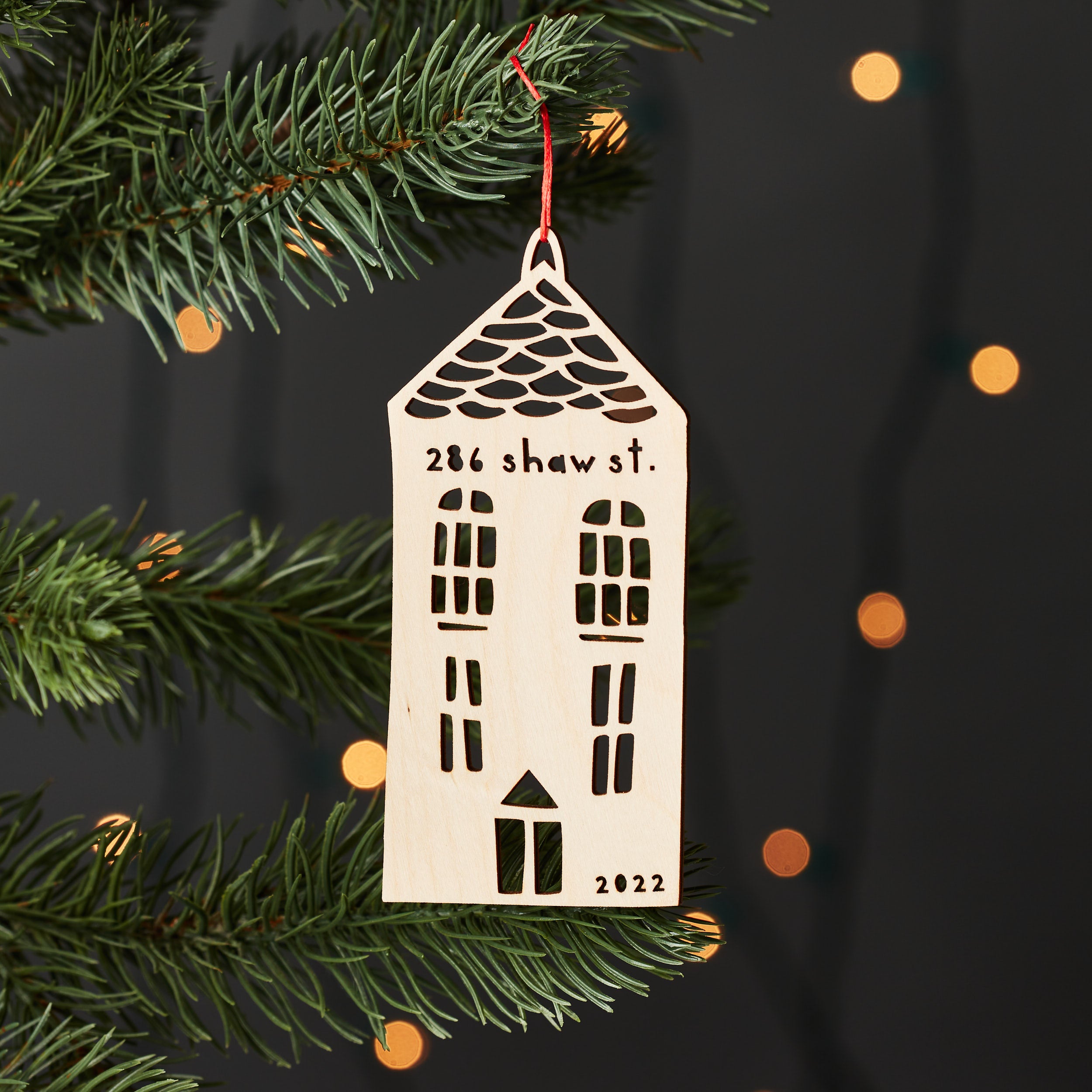 Custom House Ornament