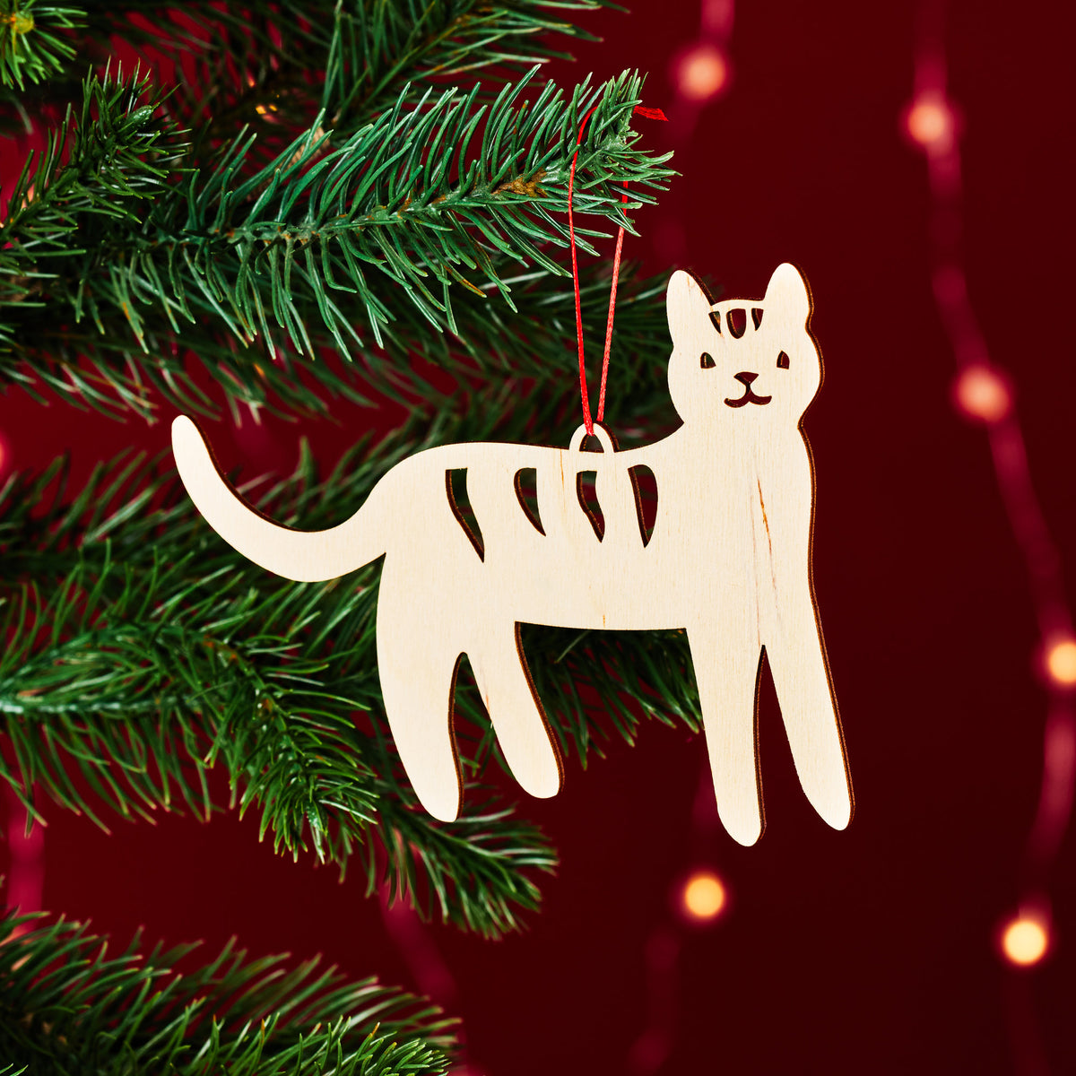 Bengal Tiger Cat Ornament