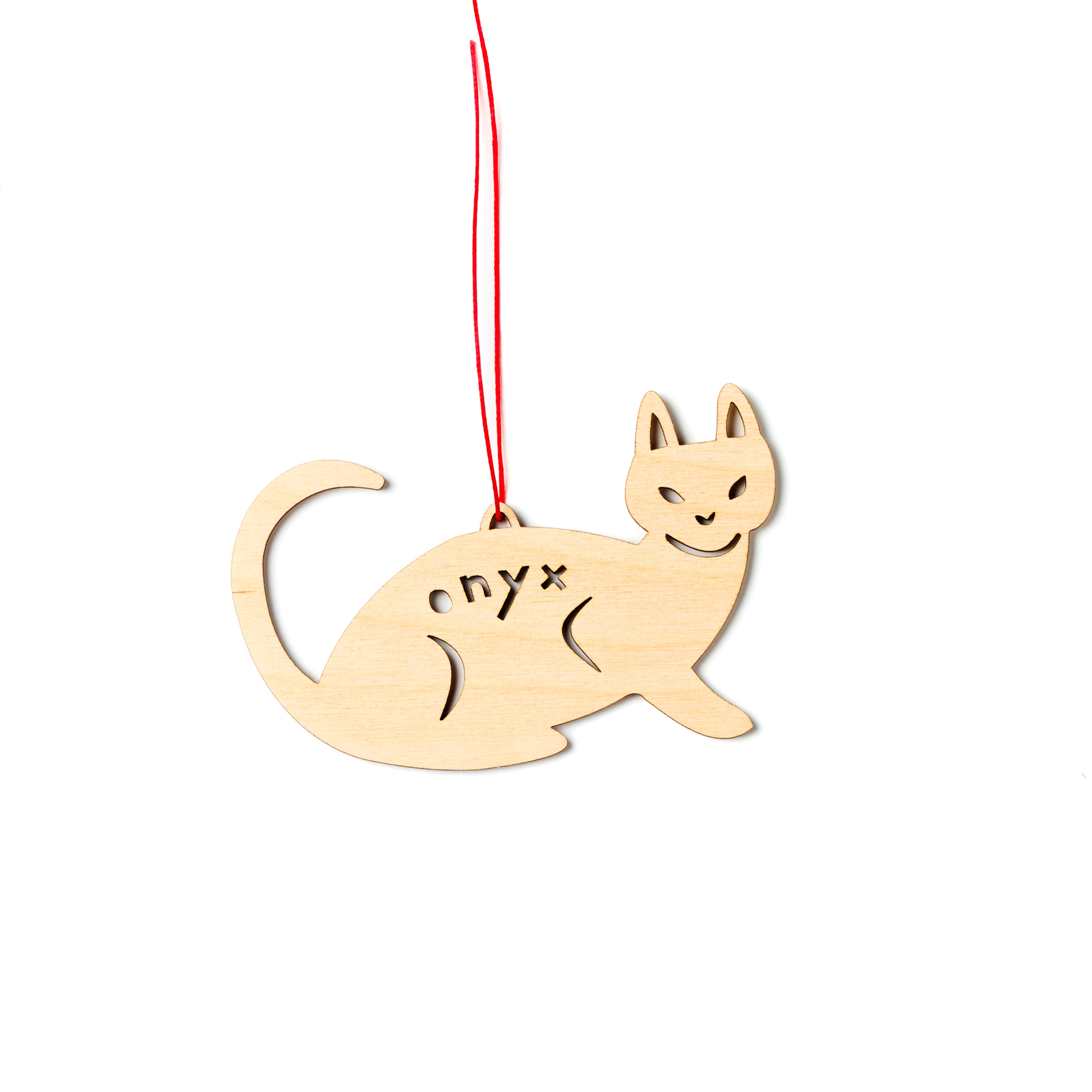 Siamese Thai Cat Custom Ornament