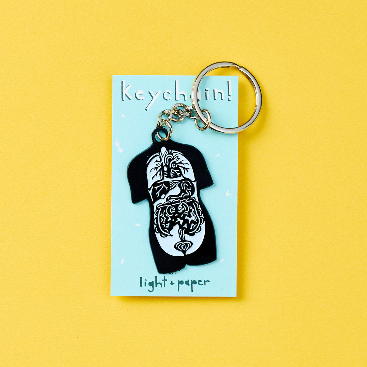 Body Anatomy Keychain