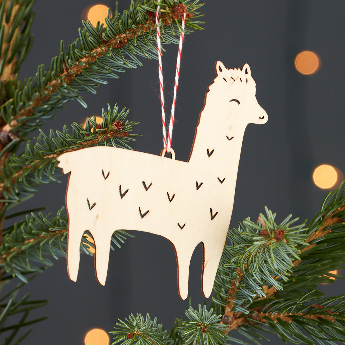 Llama Ornament