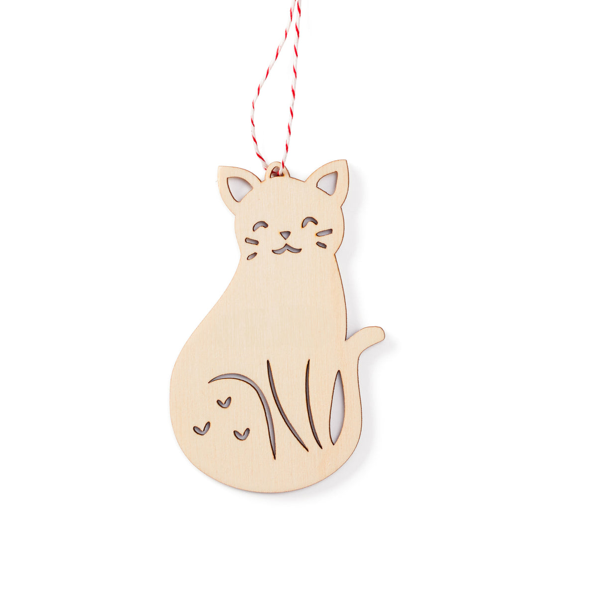 Sitting Cat Ornament