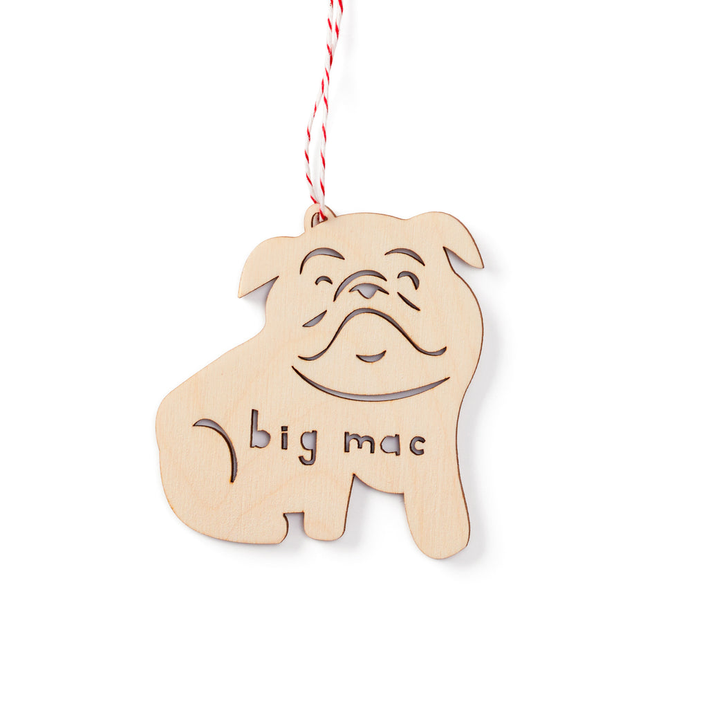 English Bulldog- Dog Custom Ornament
