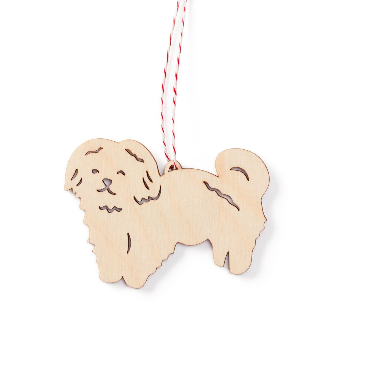Havanese Dog Ornament