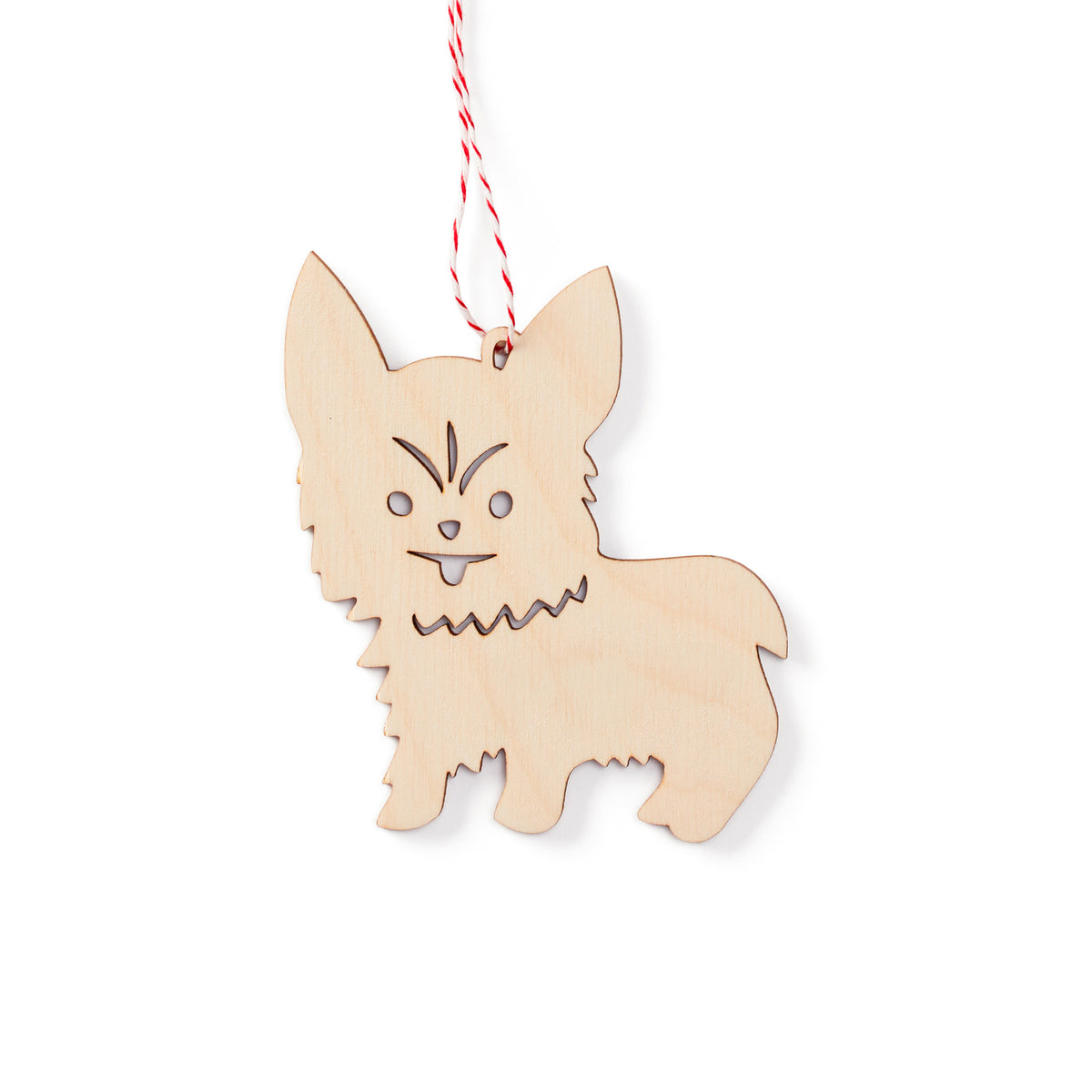 Yorkie Dog Ornament