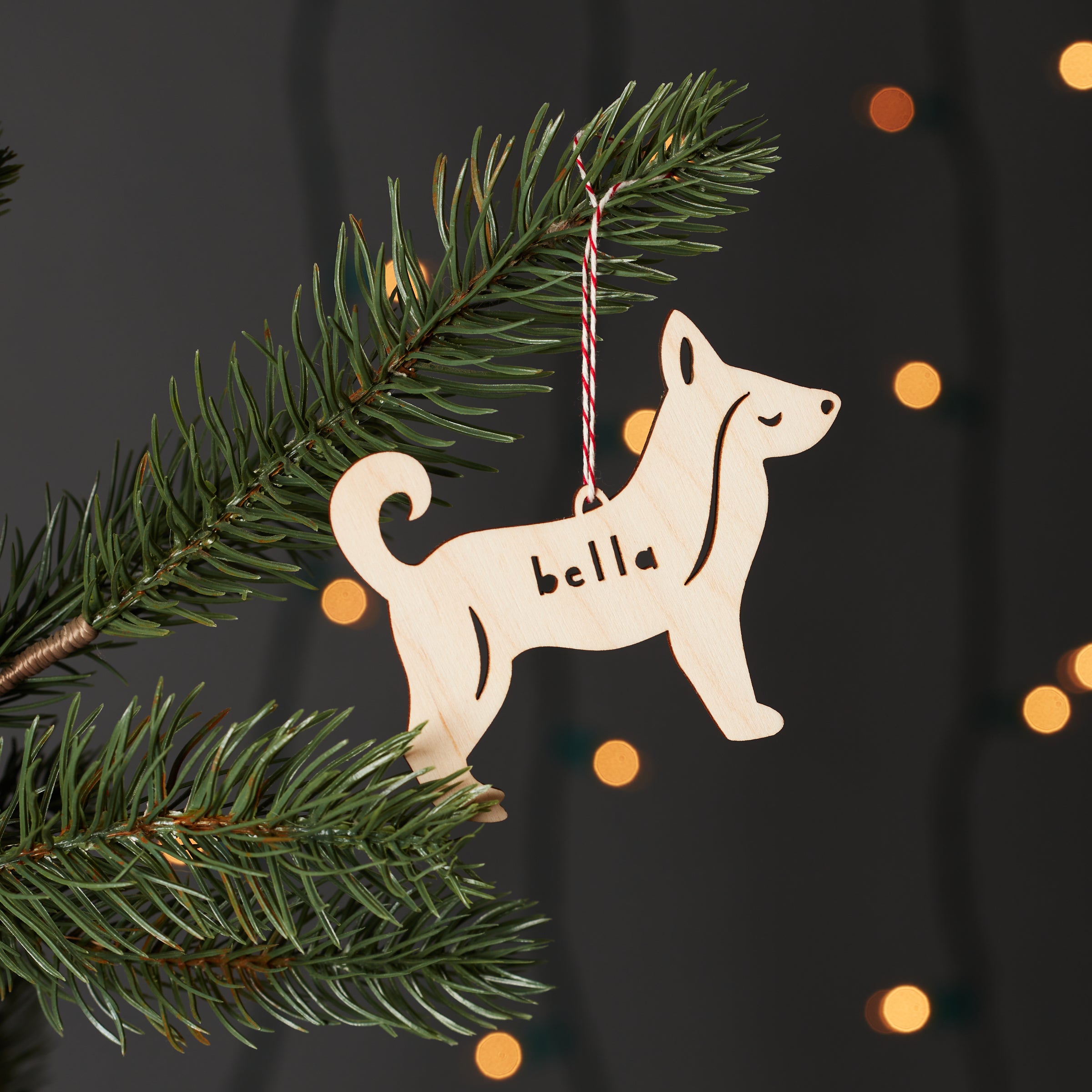 Husky - Dog Custom Ornament