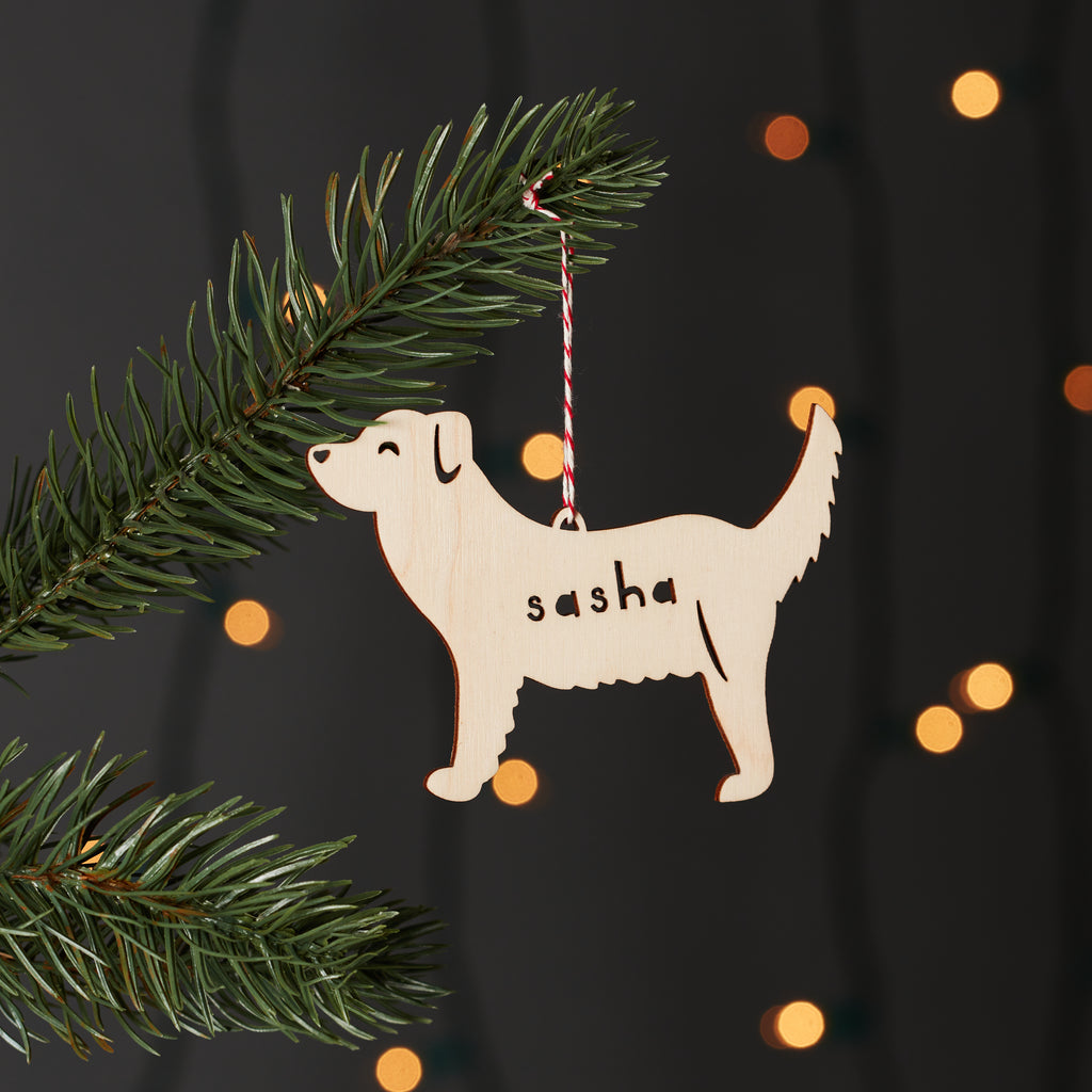 Mix 2 - Dog Custom Ornament