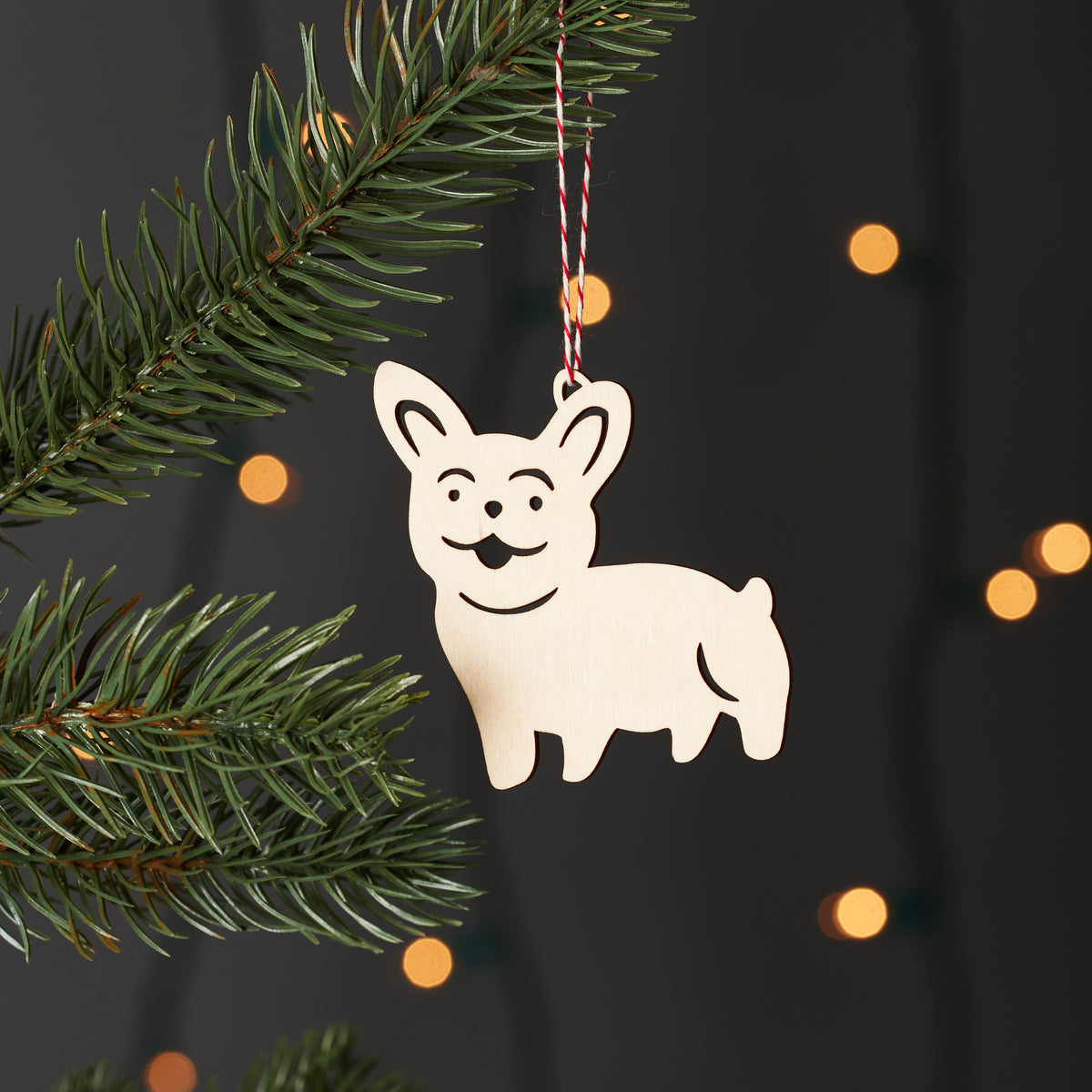 French Bulldog Dog Ornament