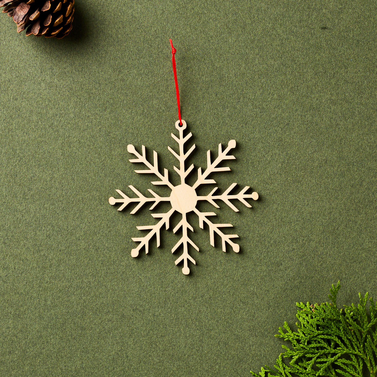 Snowflakes and Stars Ornaments
