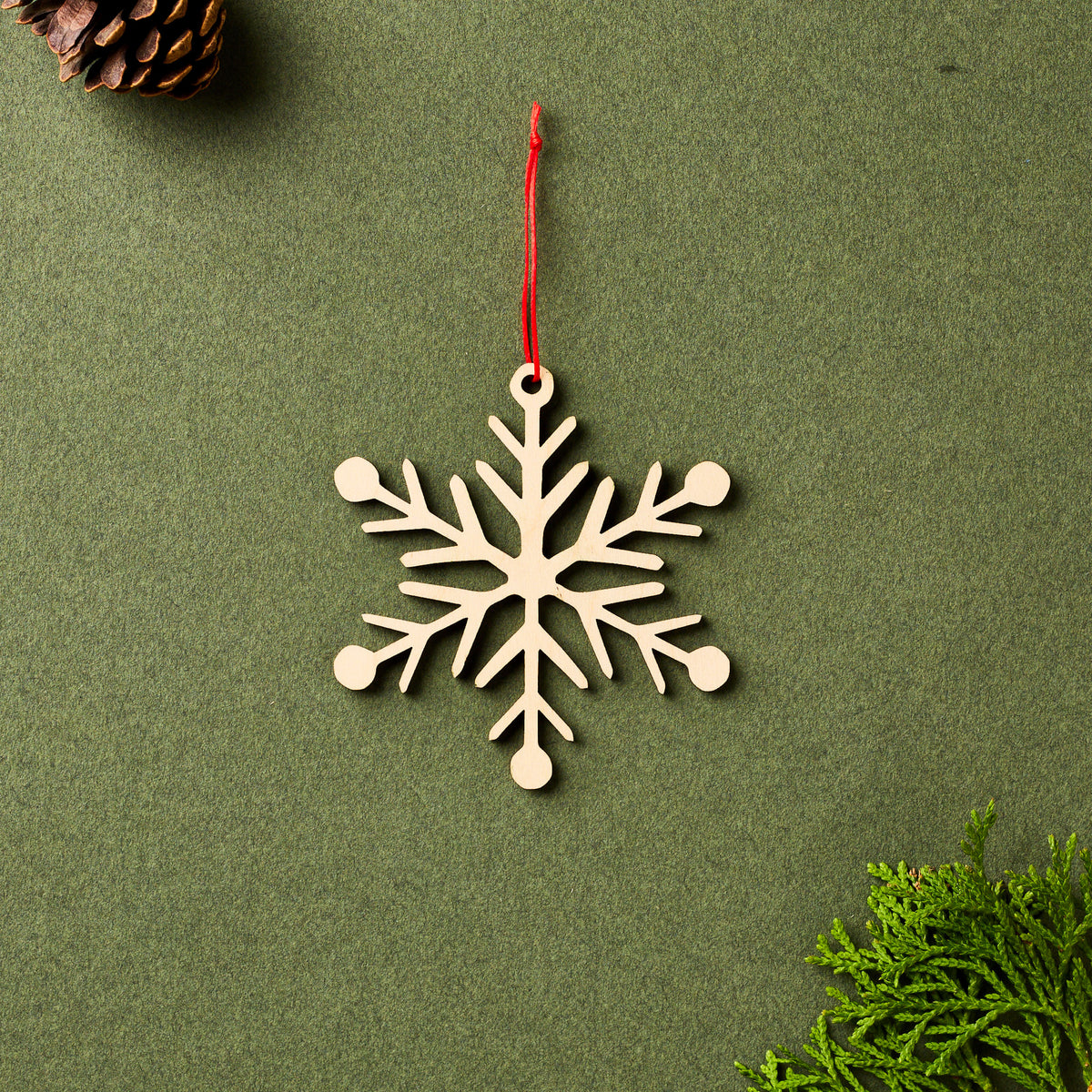 Snowflakes and Stars Ornaments