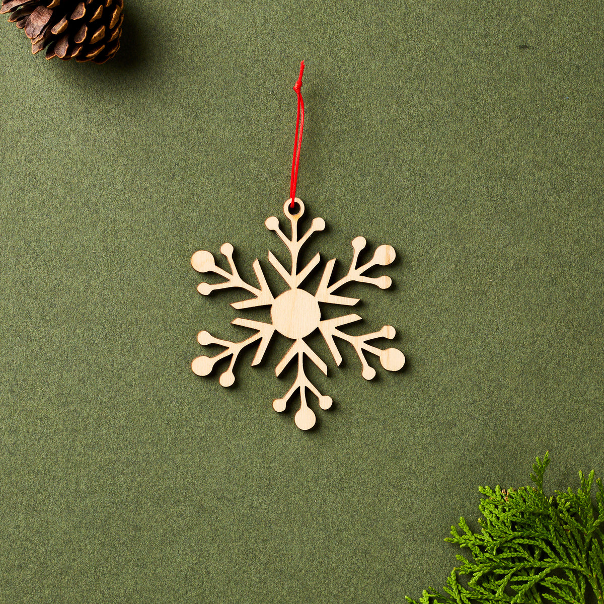 Snowflakes and Stars Ornaments