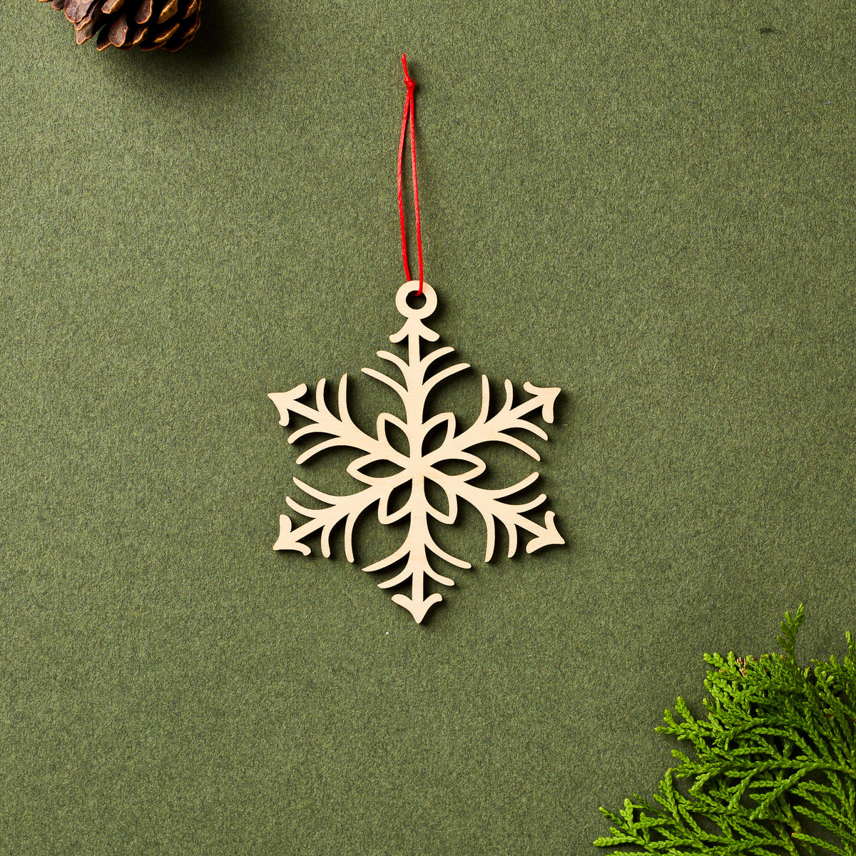 Snowflakes and Stars Ornaments