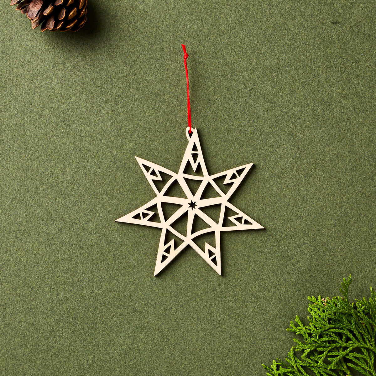 Snowflakes and Stars Ornaments