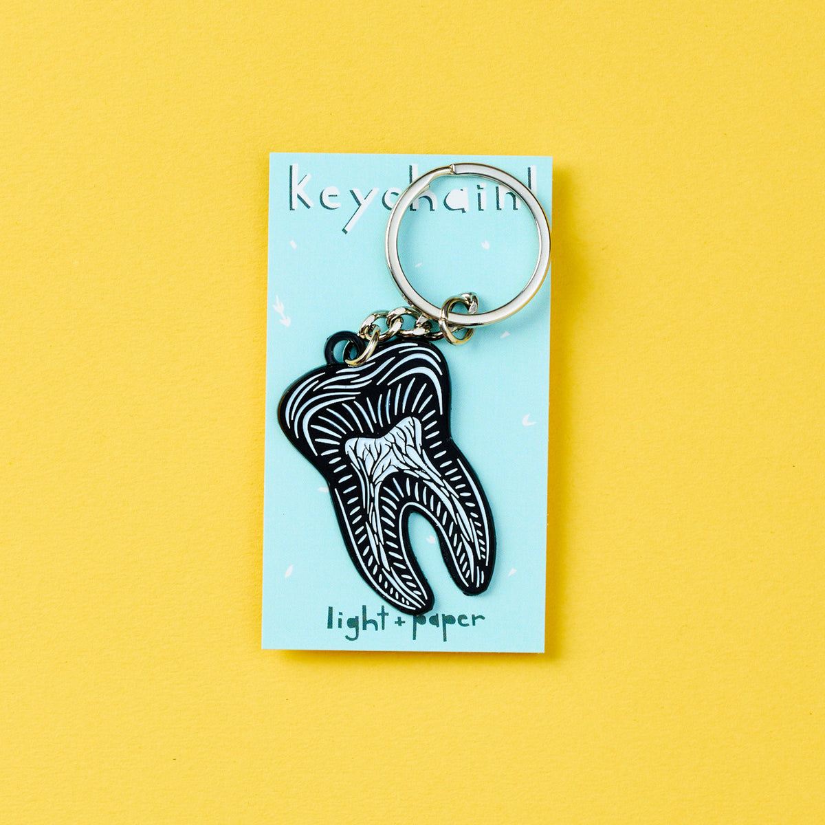 Tooth Anatomy Keychain
