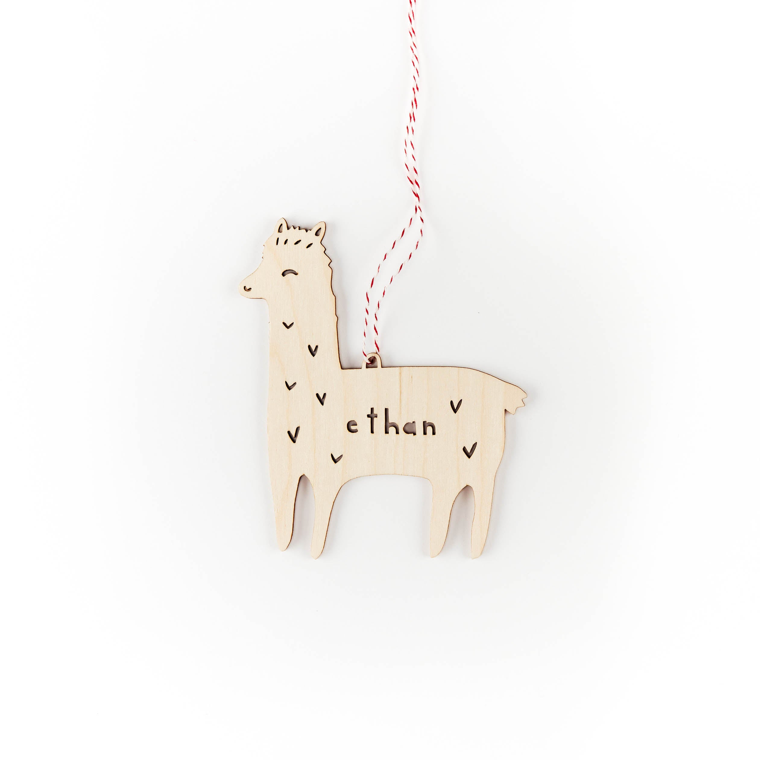 Custom Llama Ornament