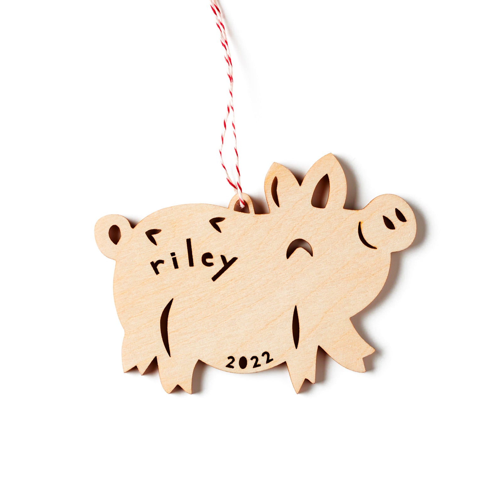 Pig Custom Ornament