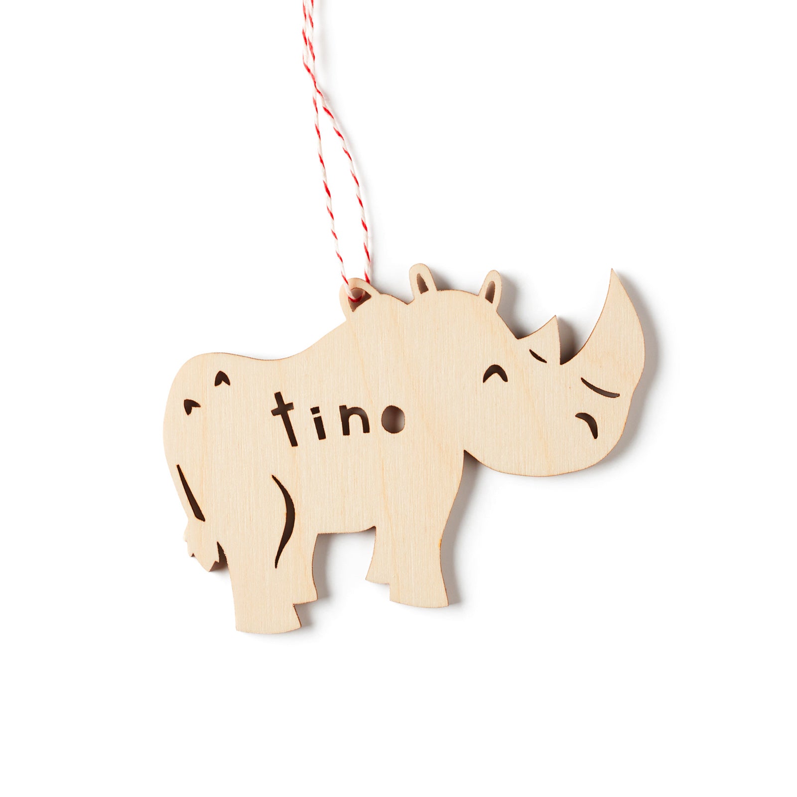 Rhino Custom Ornament