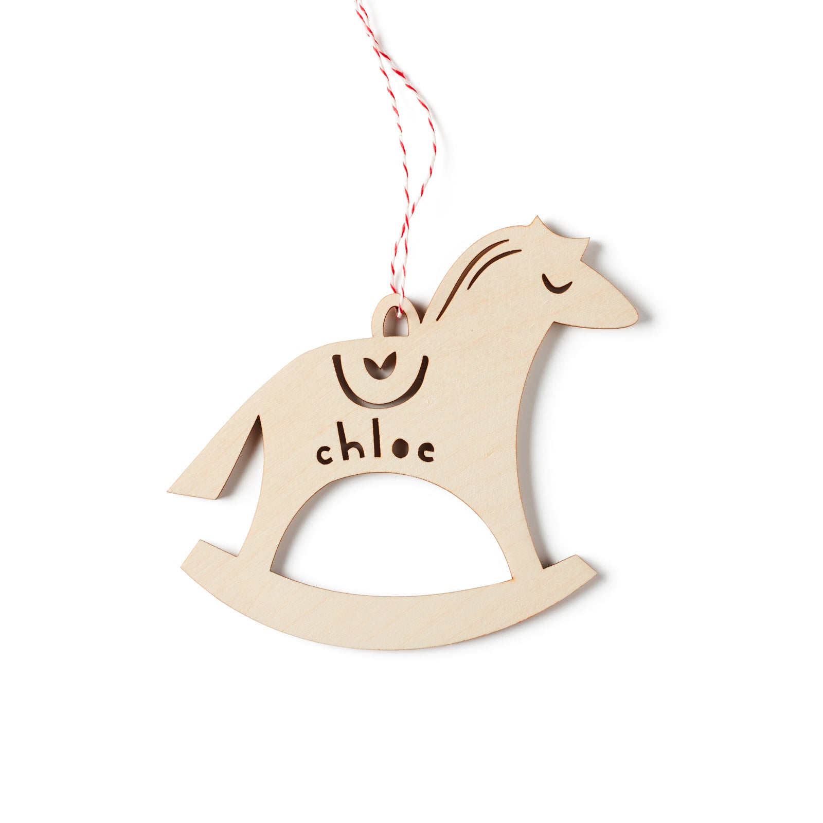 Rocking Horse Custom Ornament