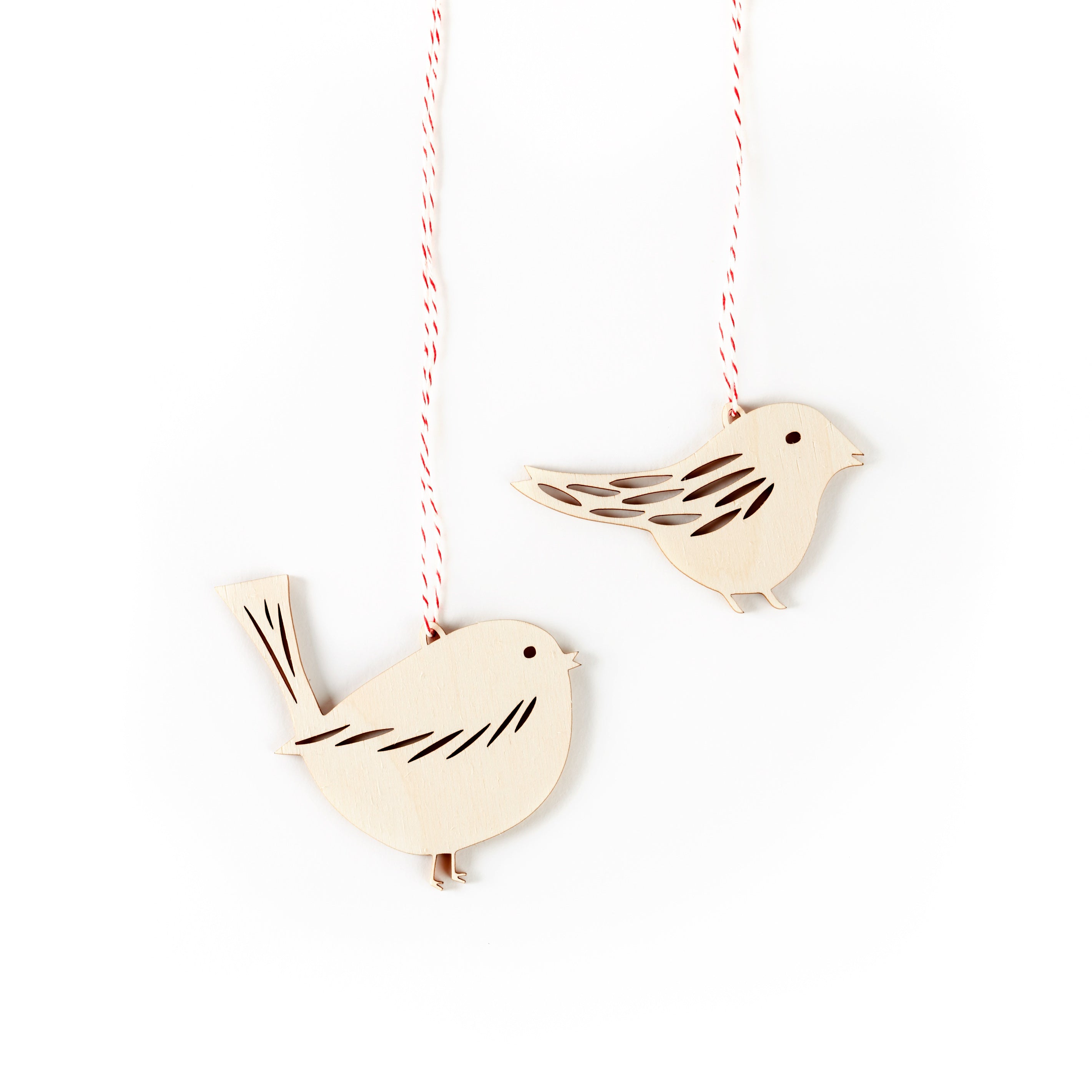Cute Bird Ornaments