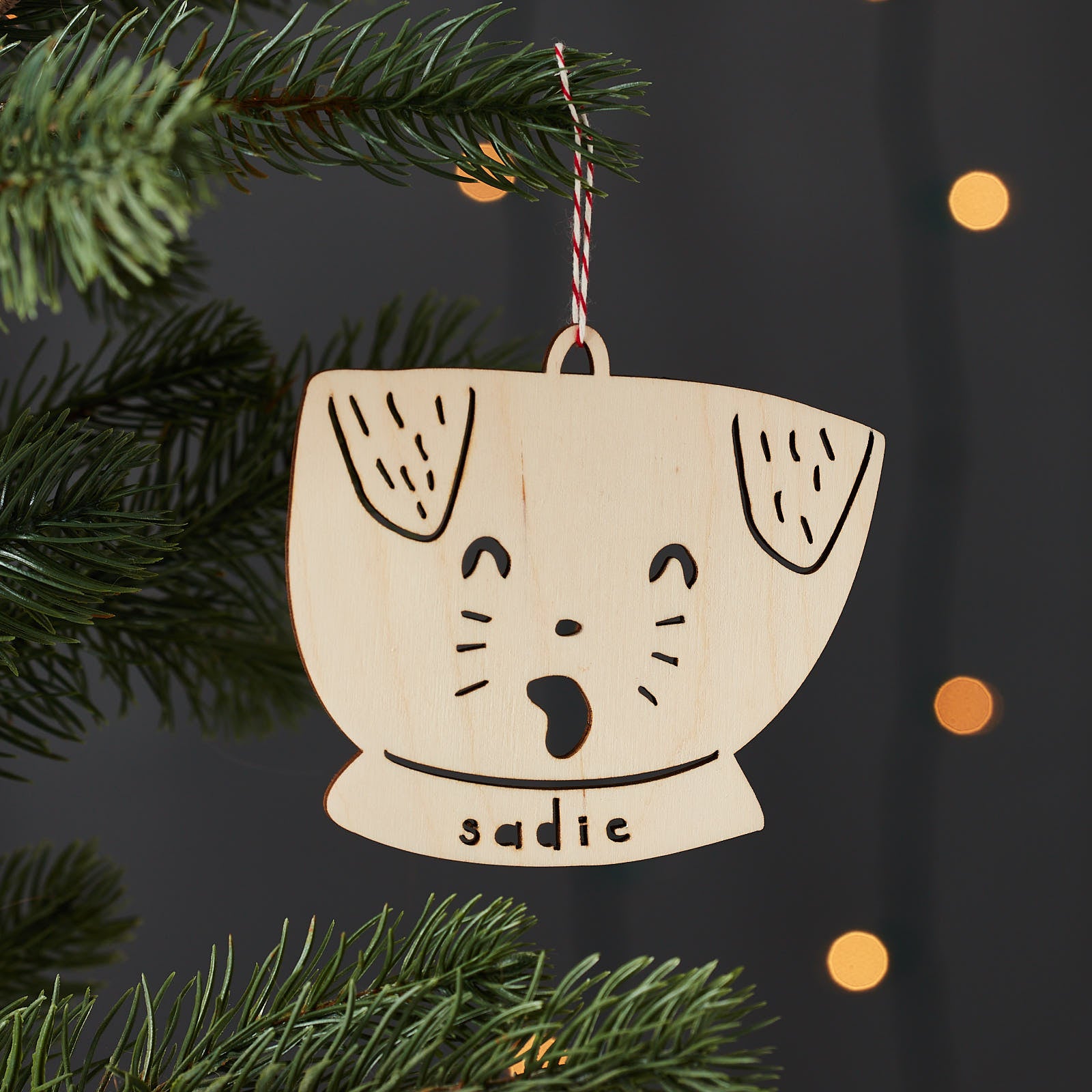 Custom Dog Ornament