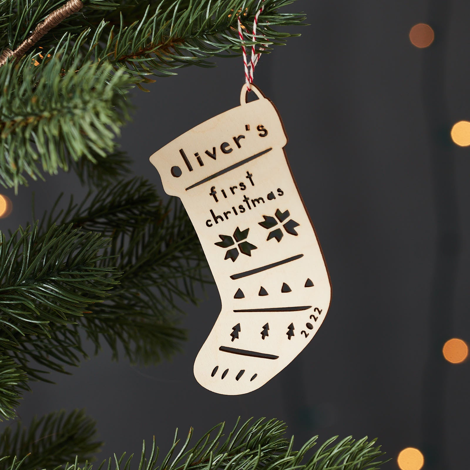 Custom Stocking Ornament