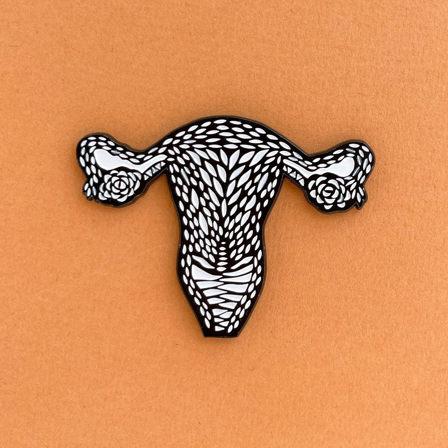 Uterus Enamel Magnet