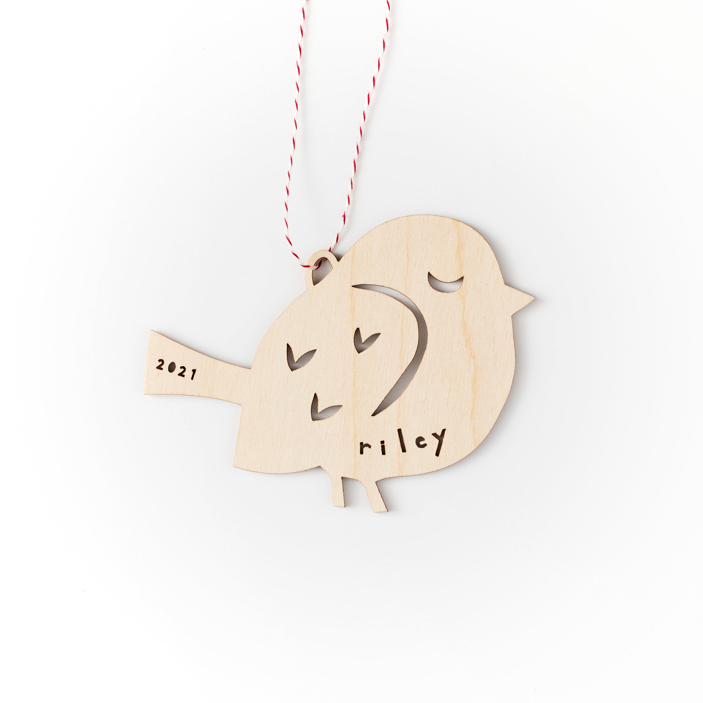 Custom Bird Ornament