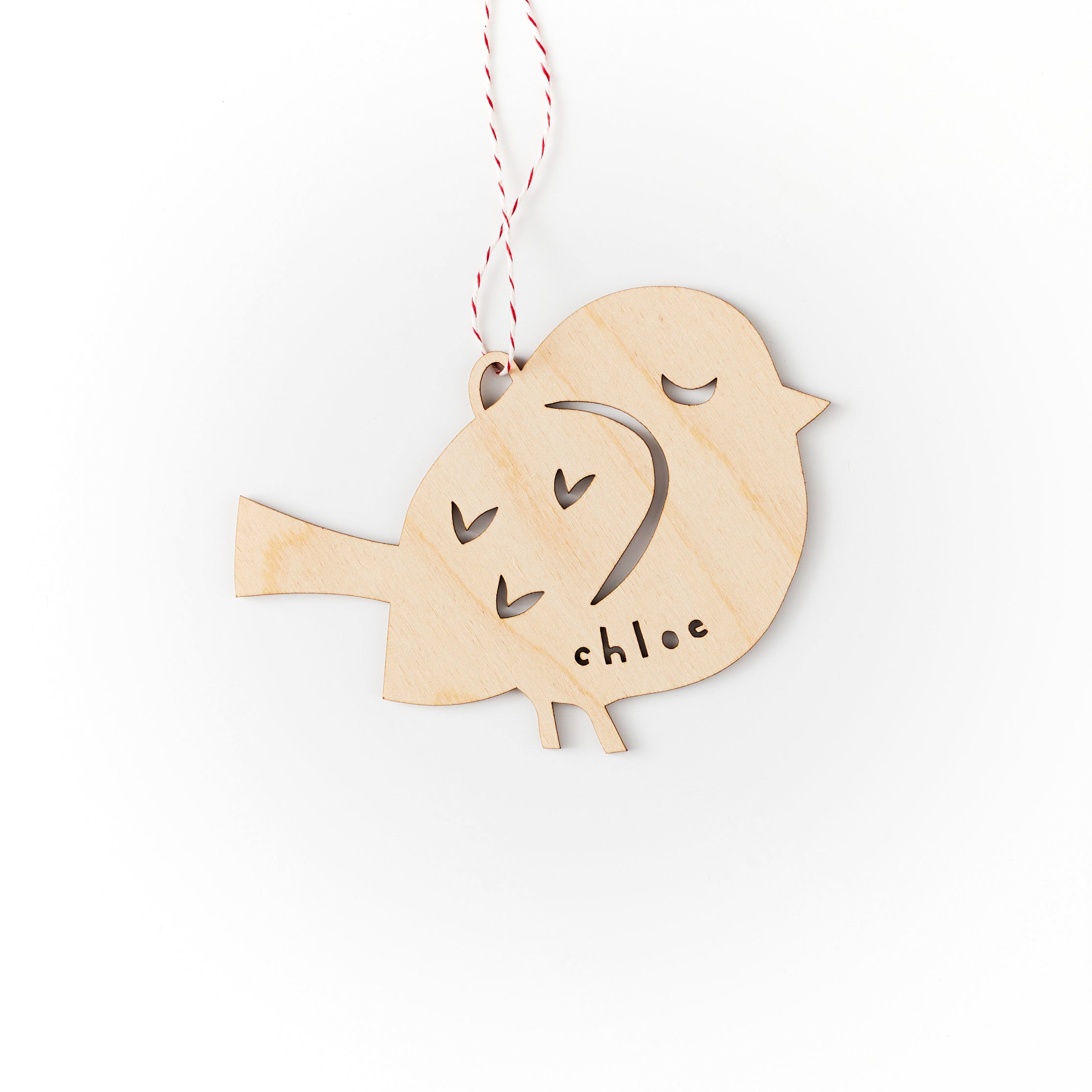 Custom Bird Ornament