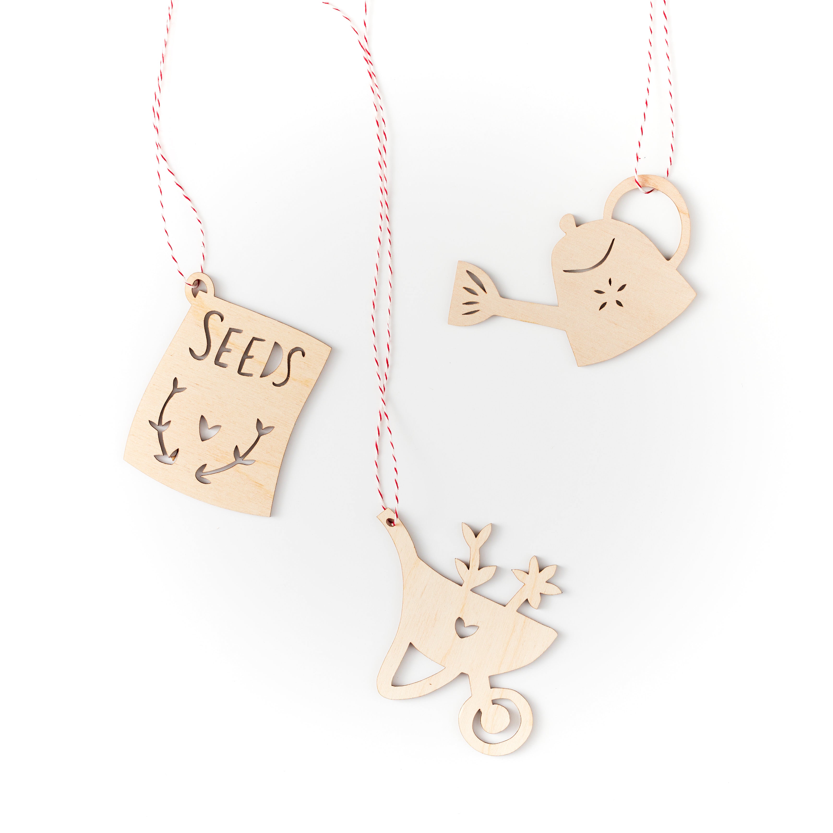 Gardening Ornaments (set of 3)