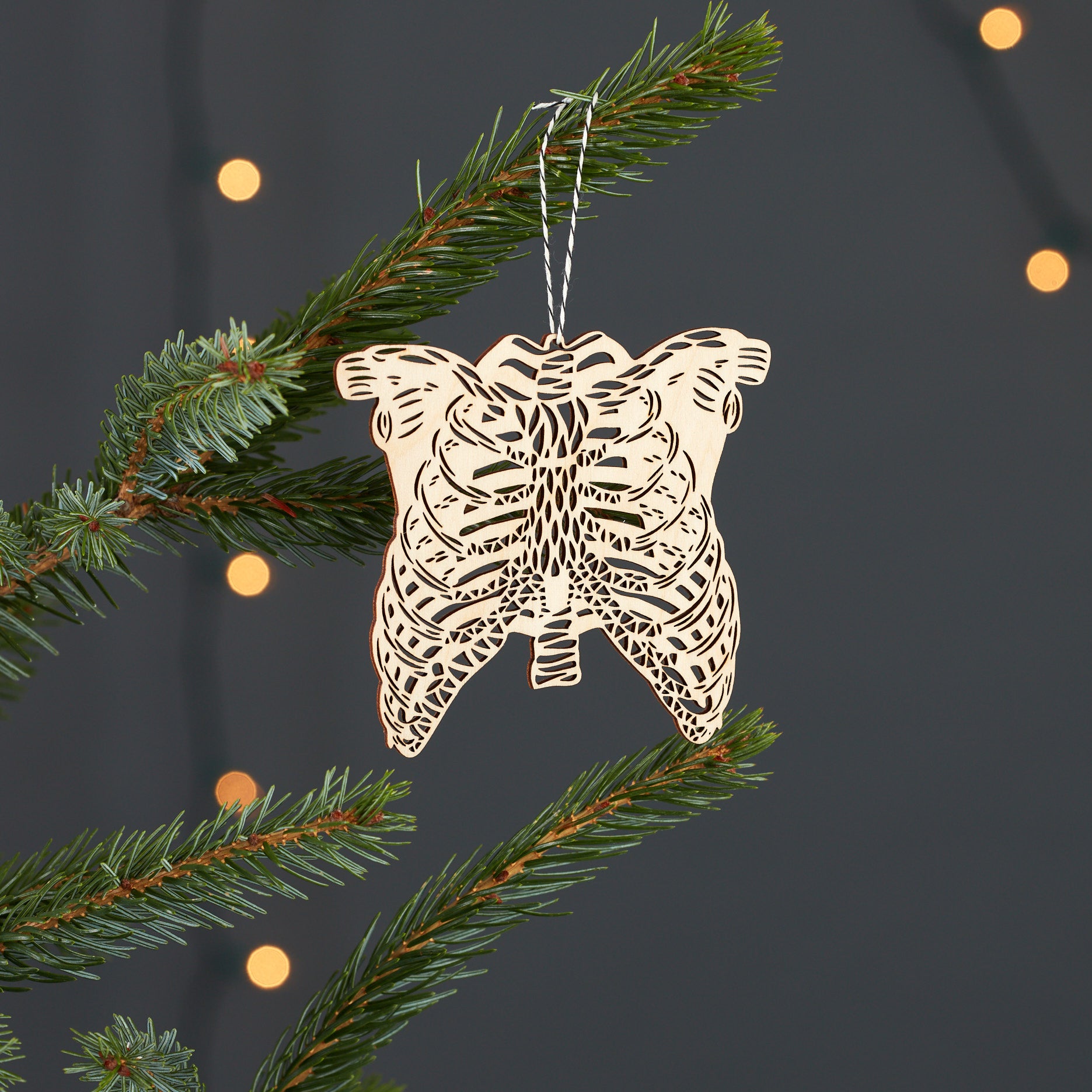 Ribs Anatomy Ornament