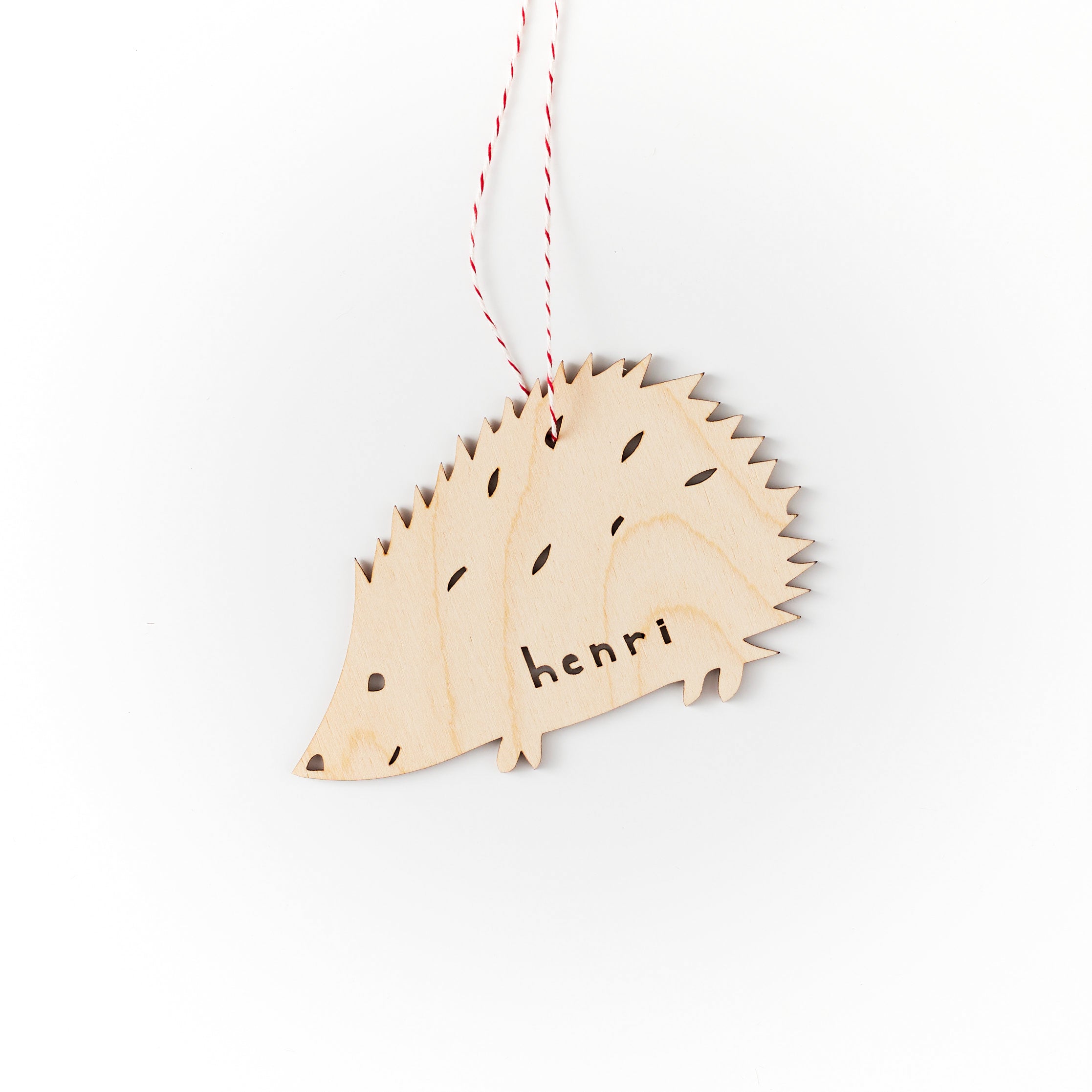 Custom Hedgehog Ornament