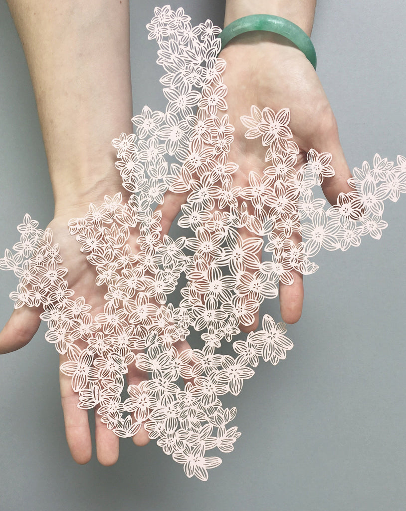 Cherry Blossom Papercutting