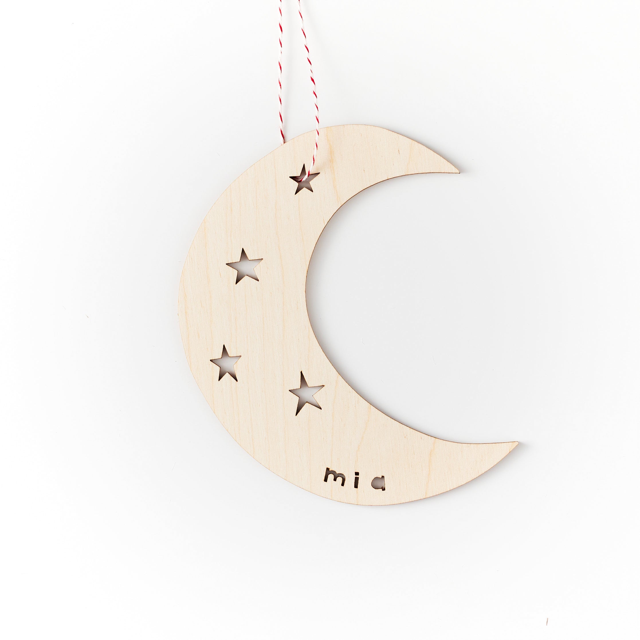 Custom Moon Ornament