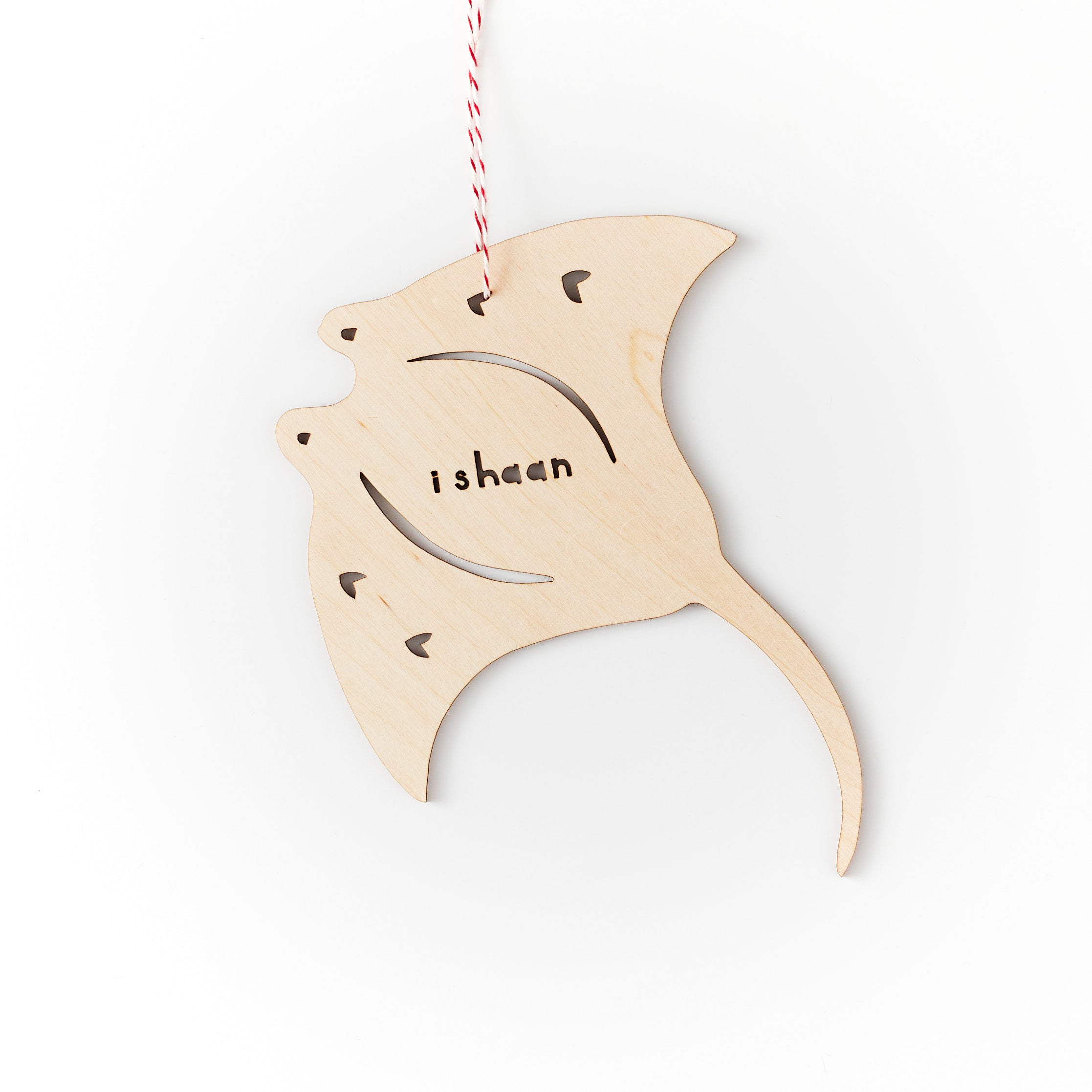 Custom Stingray Ornament