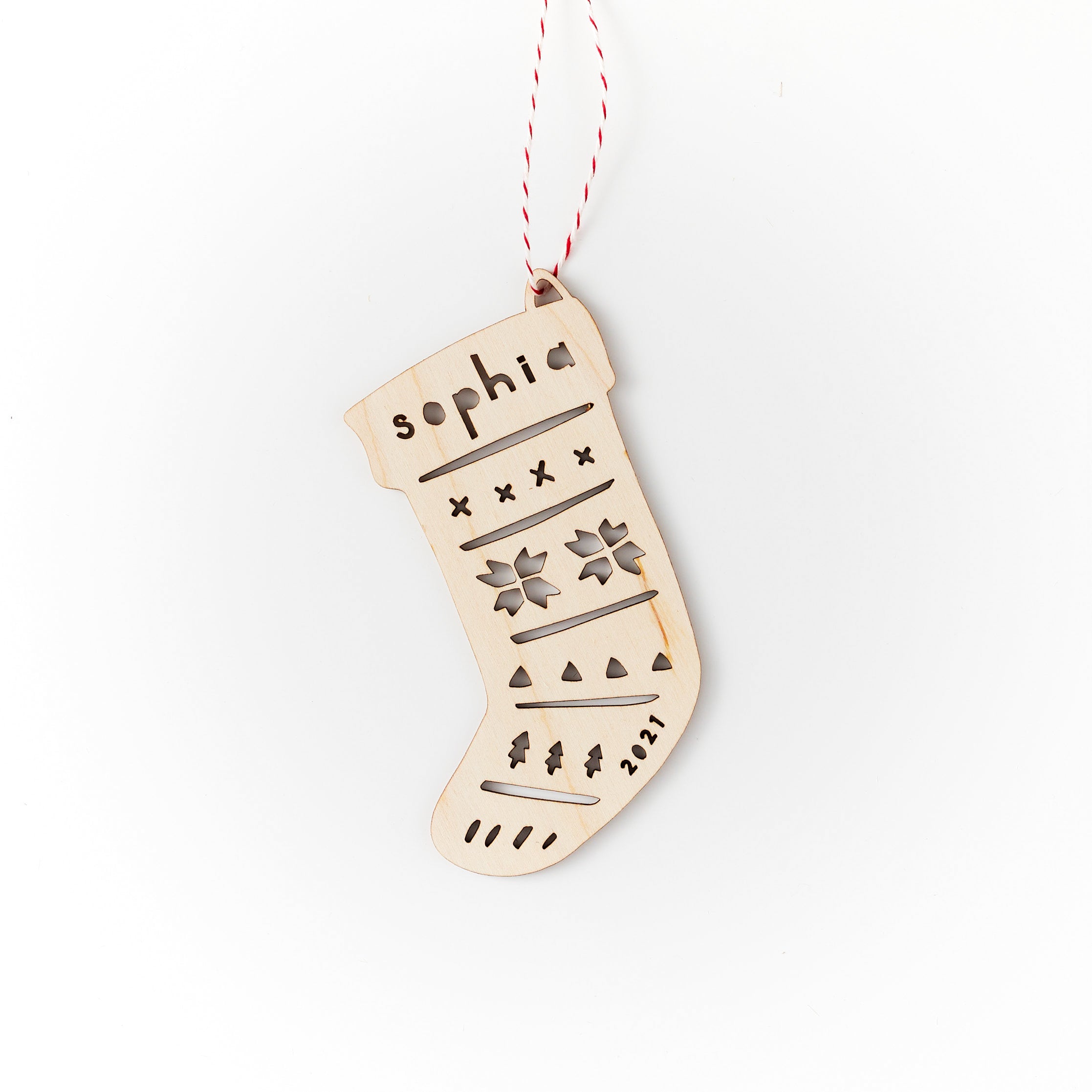 Custom Stocking Ornament