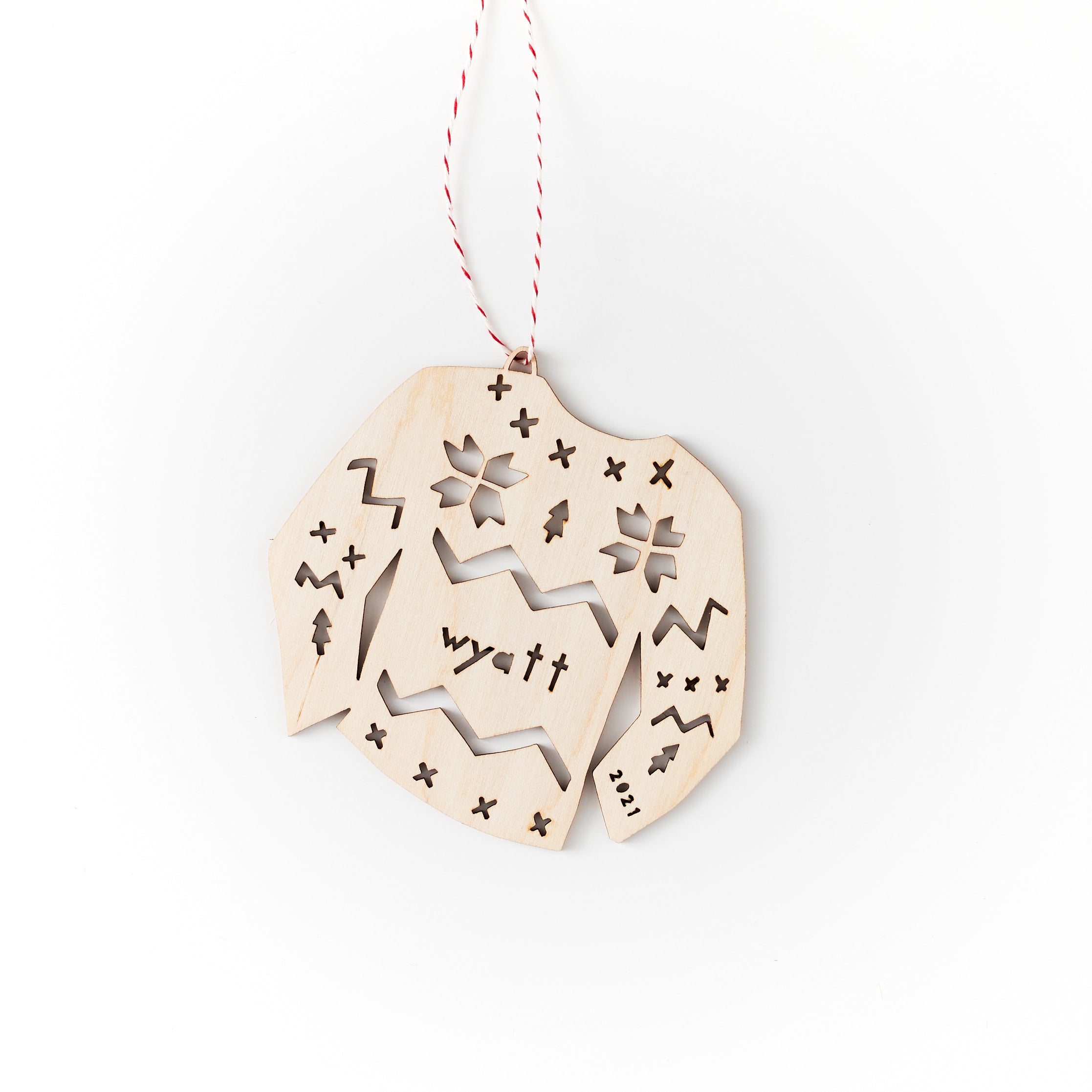 Custom Sweater Ornament