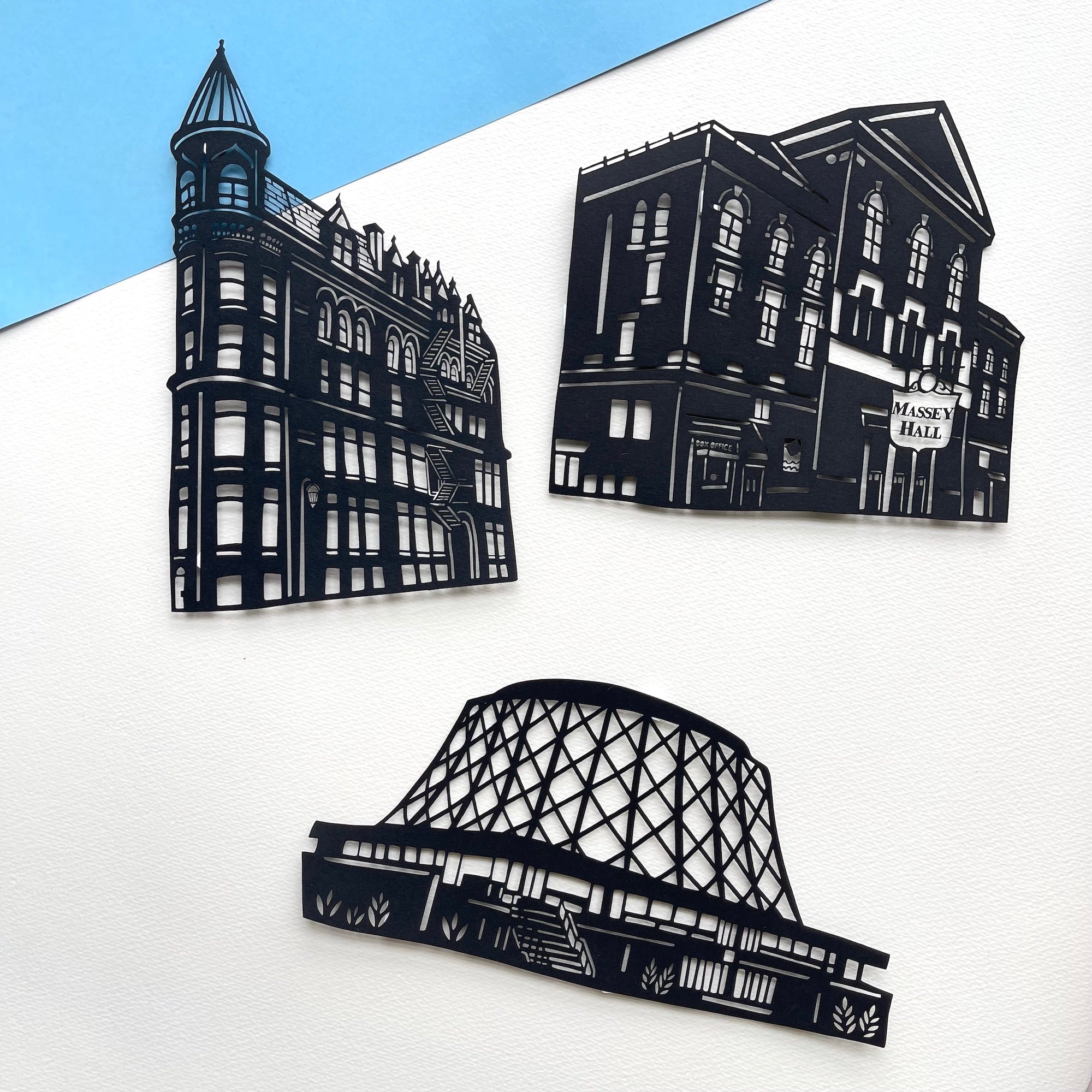 Massey Hall Papercutting Artwork