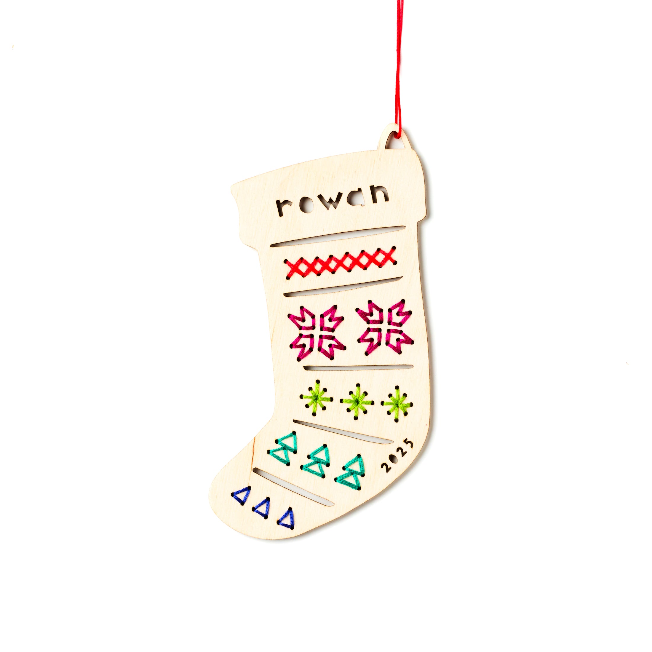 Custom Stocking Cross Stitch DIY Kit